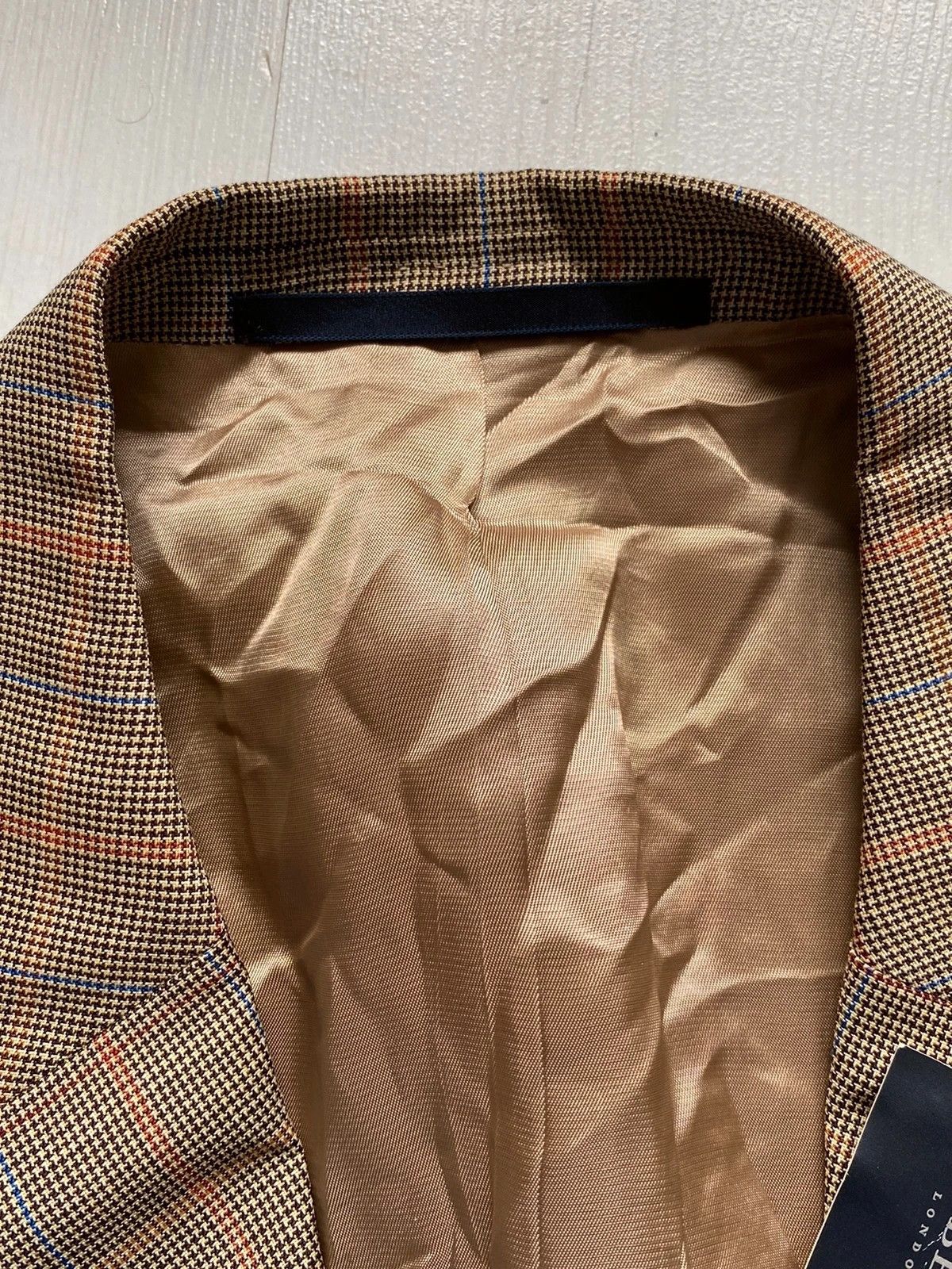 Burberry Burberry London Deadstock NWT Blazer Smoking Suit Plaid Size 52L - 7 Thumbnail