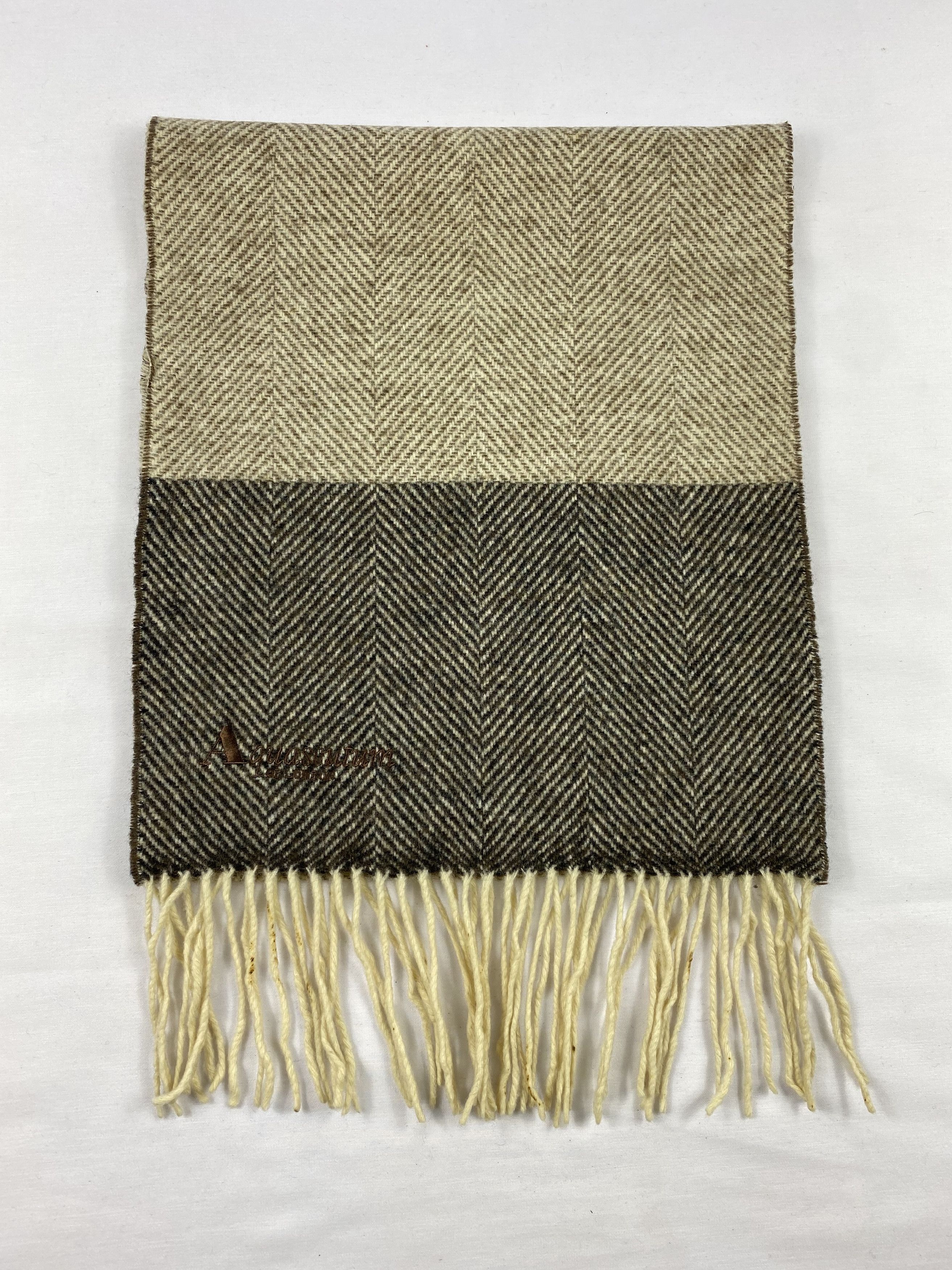 Aquascutum Aquasqutum Wool Scarf / Muffler / Neckwear SS124 Size ONE SIZE - 4 Thumbnail