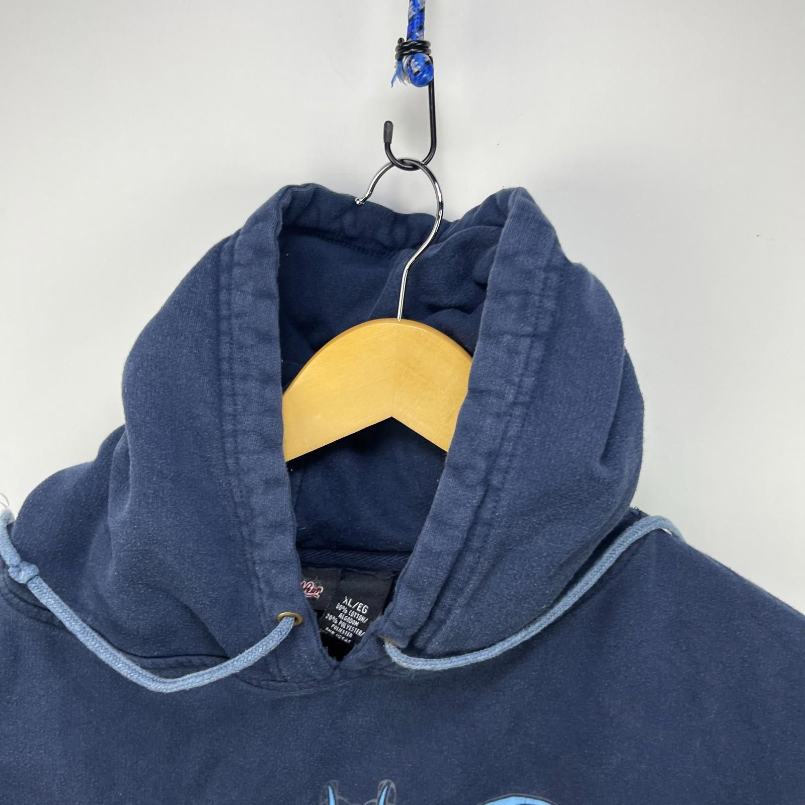 Vintage Vintage Dragon Flames Blue Y2K Baggy Skater Hoodie XL Size US XL / EU 56 / 4 - 4 Thumbnail