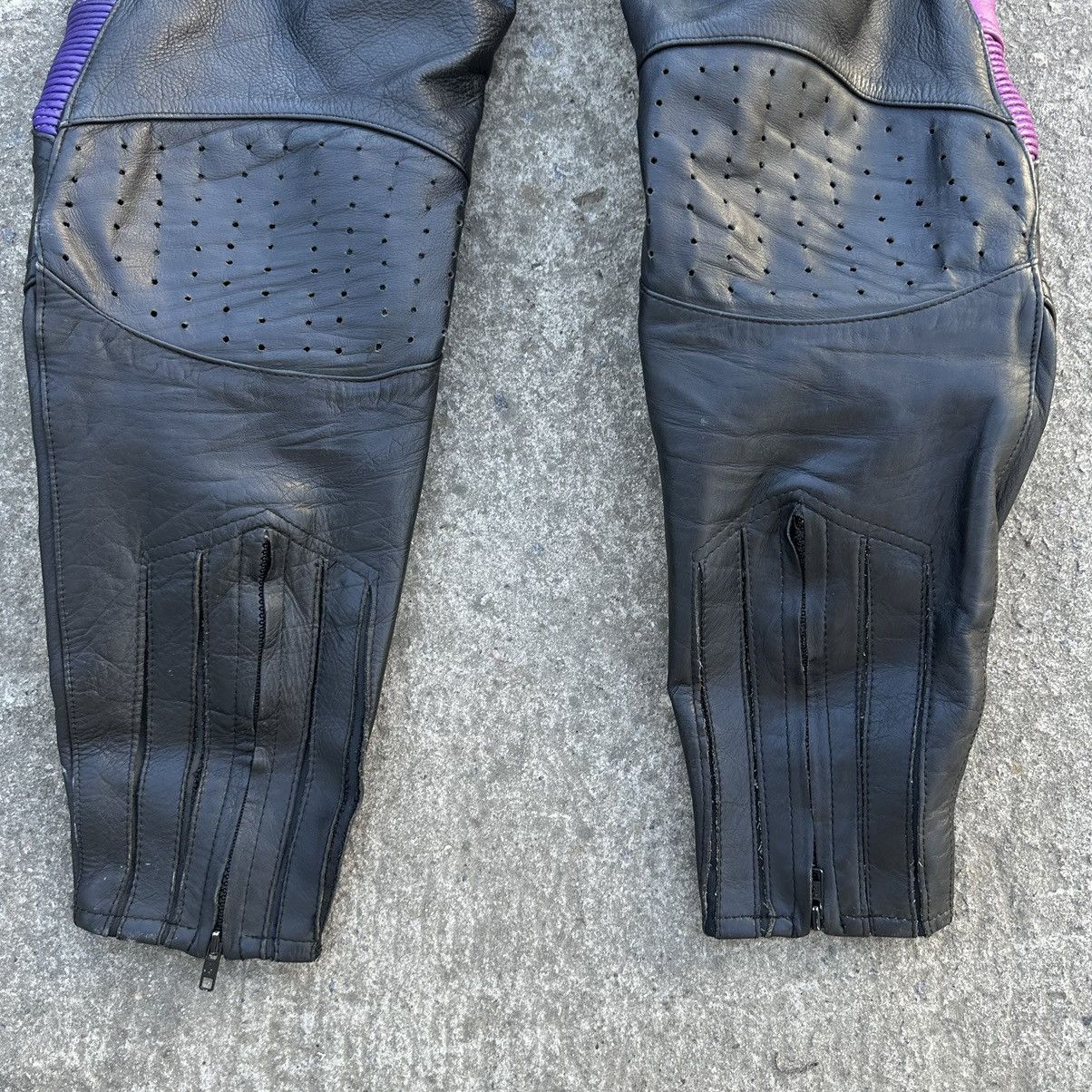 Vintage Vintage Moto Leather Pants Size 52 Style USA 00s Size US 36 / EU 52 - 9 Thumbnail