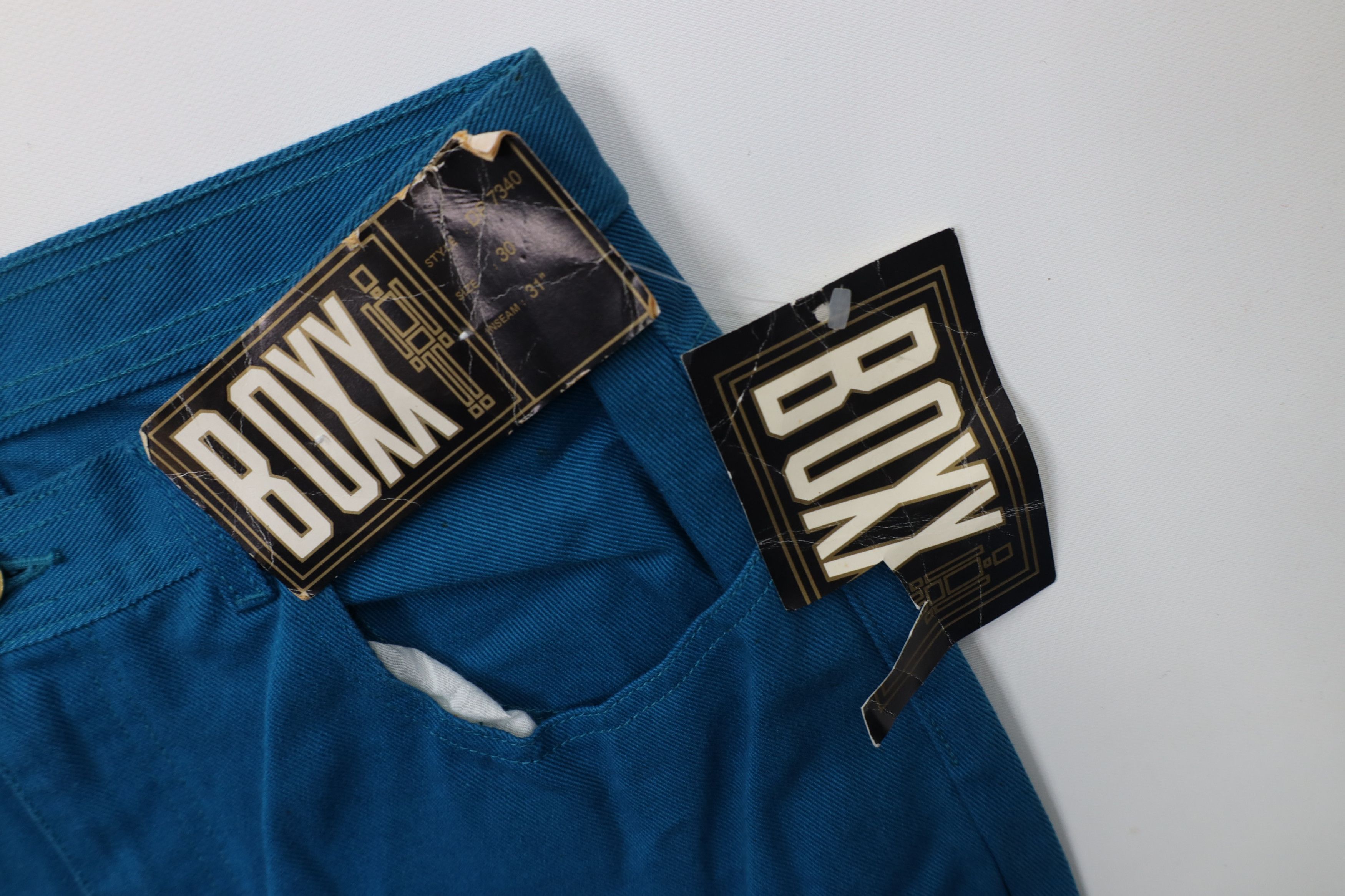 Vintage Deadstock Vintage 90s Streetwear Skateboard Jeans Blue Size US 30 / EU 46 - 5 Thumbnail