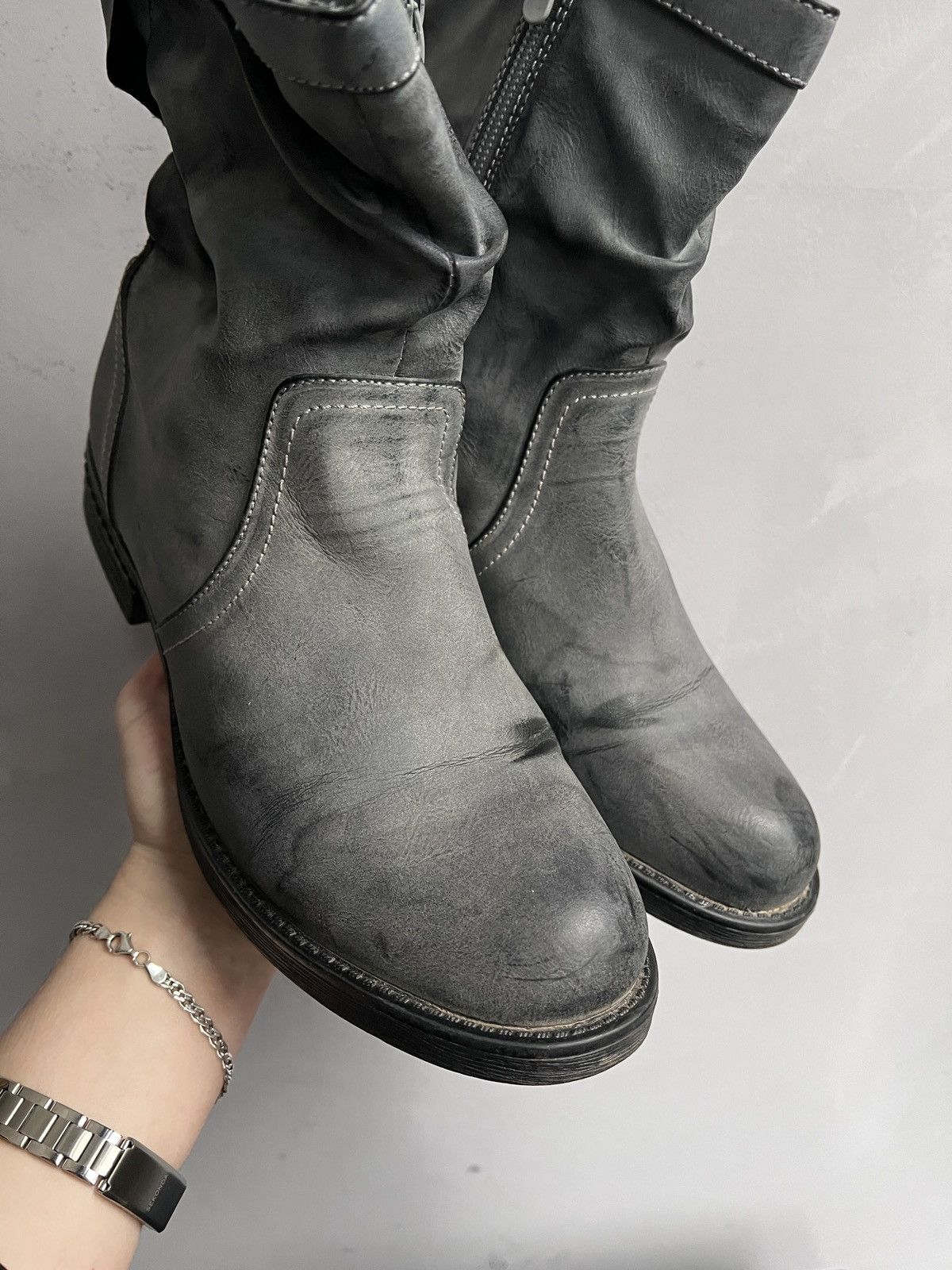 A.S.98 A.S. 98 style leather boots hype ankle avant garde Size US 7.5 / EU 40-41 - 3 Thumbnail