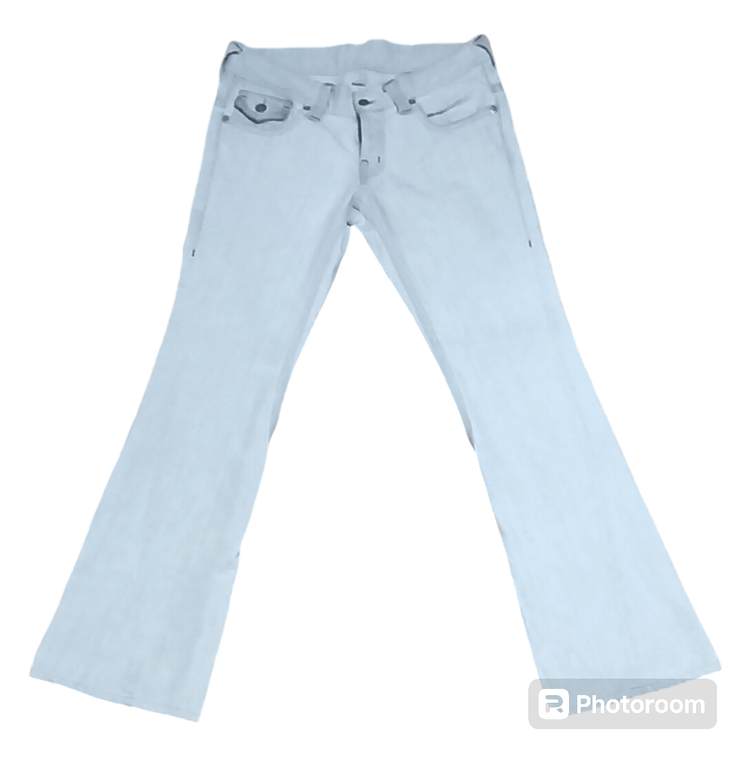 Tornado Mart TORNADO MART FLARED JEANS Size US 33 - 1 Thumbnail