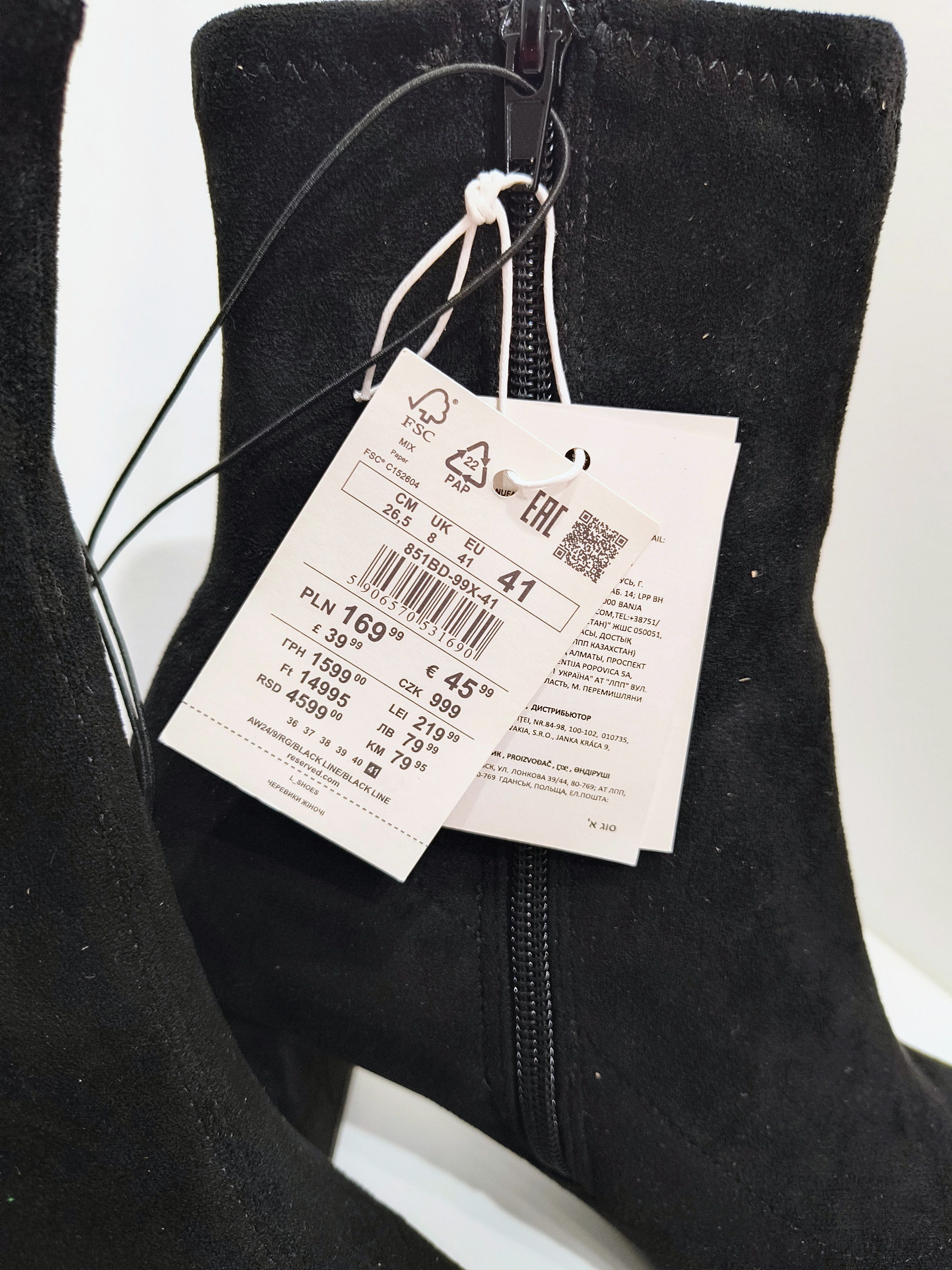 Reserved Suede ankle boots 41·New with tags·Reserved Size US 8 / IT 38 - 5 Thumbnail