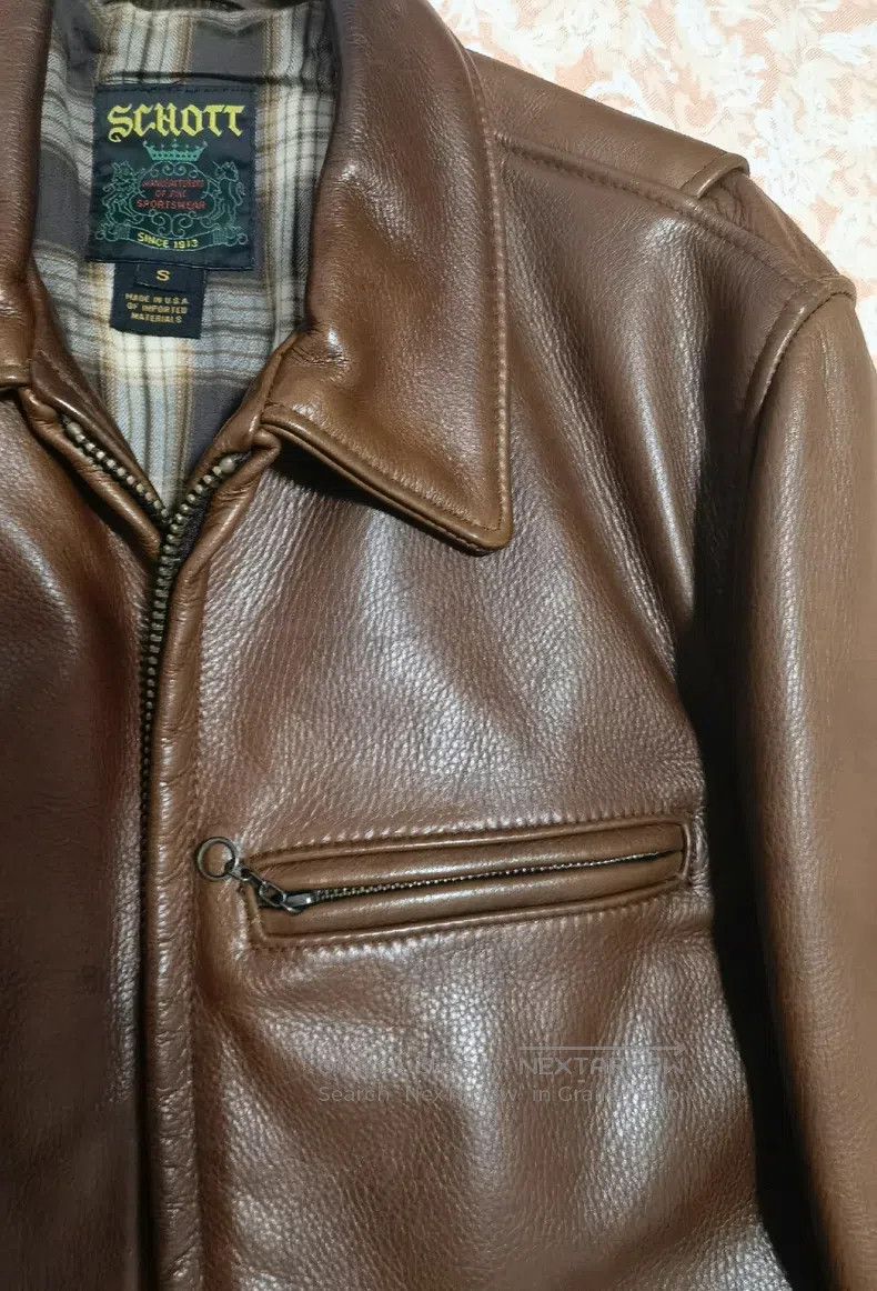 Schott Schott NYC563 Leather Jacket Size US S / EU 44-46 / 1 - 8 Thumbnail