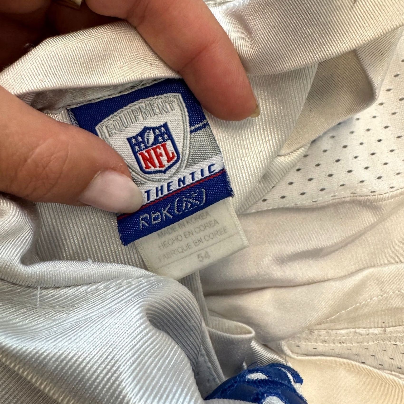 NFL VINTAGE Marion Barber Dallas Cowboys NFL Football White #24 Jersey 54/XL Jersey Men XL White Mens Size US XL / EU 56 / 4 - 3 Thumbnail