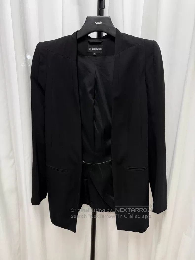 Ann Demeulemeester Ann Demeulemeester Pagoda Shoulder Chain Suit Size XS / US 0-2 / IT 36-38 - 1 Thumbnail