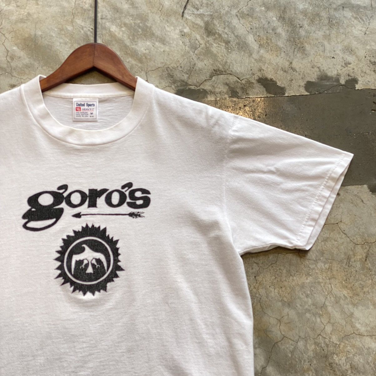 Vintage 90s Goros Eagle Logo Tee