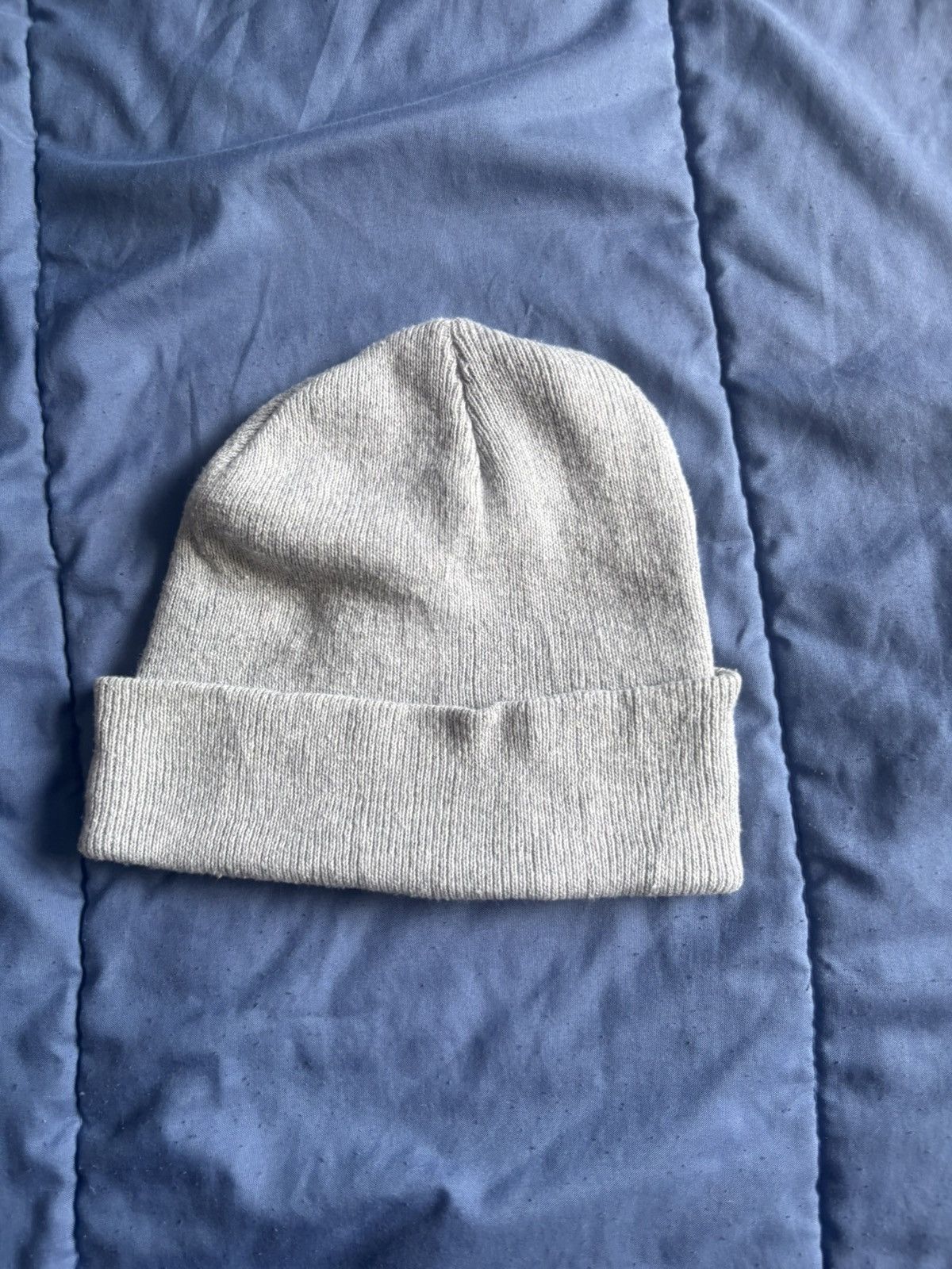 Other Gray Knit Beanie Unisex One Size Stretch Casual Winter Fall Size ONE SIZE - 6 Thumbnail