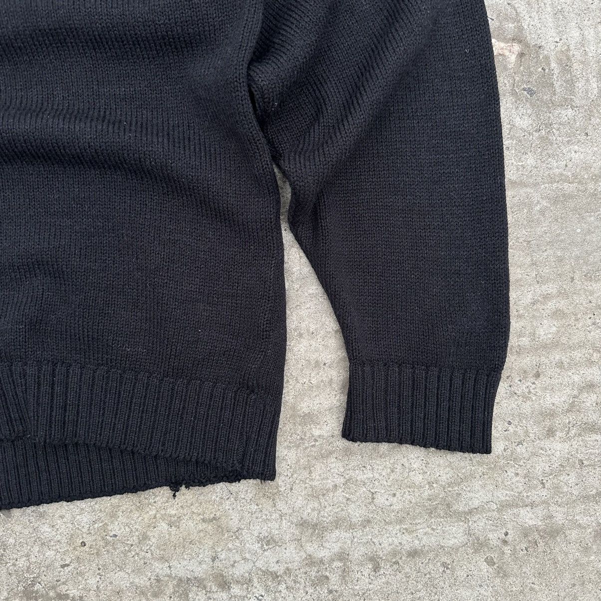 Vintage Vintage Knit Sweater V Neck Style USA Application Logo Wool Size US M / EU 48-50 / 2 - 8 Thumbnail