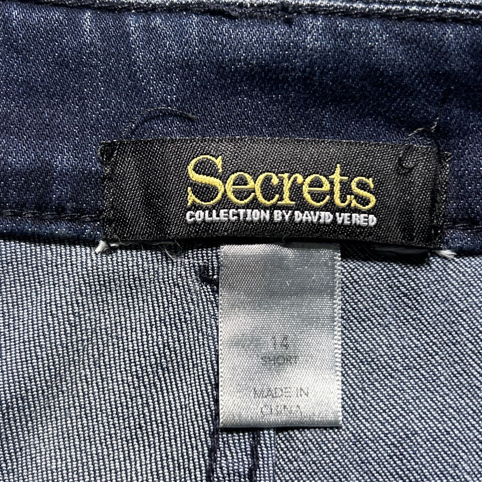 Miss Me 2000s Beyond Baggy Jeans Womens 14 38x28 Rhinestone Hamilton Size 36" / US 14 / IT 50 - 3 Thumbnail
