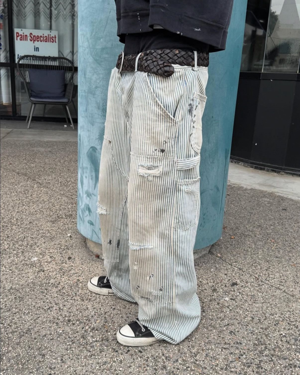 Other UNDS (LIMITED 100) 'Hickory Stripe' Double Knee Denim | Grailed