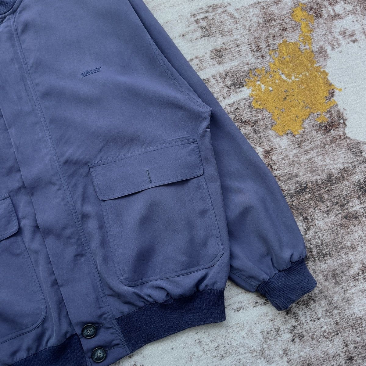 Bally VINTAGE BALLY EMBROIDERY LOGO MILITARY JACKET Size US M / EU 48-50 / 2 - 5 Thumbnail