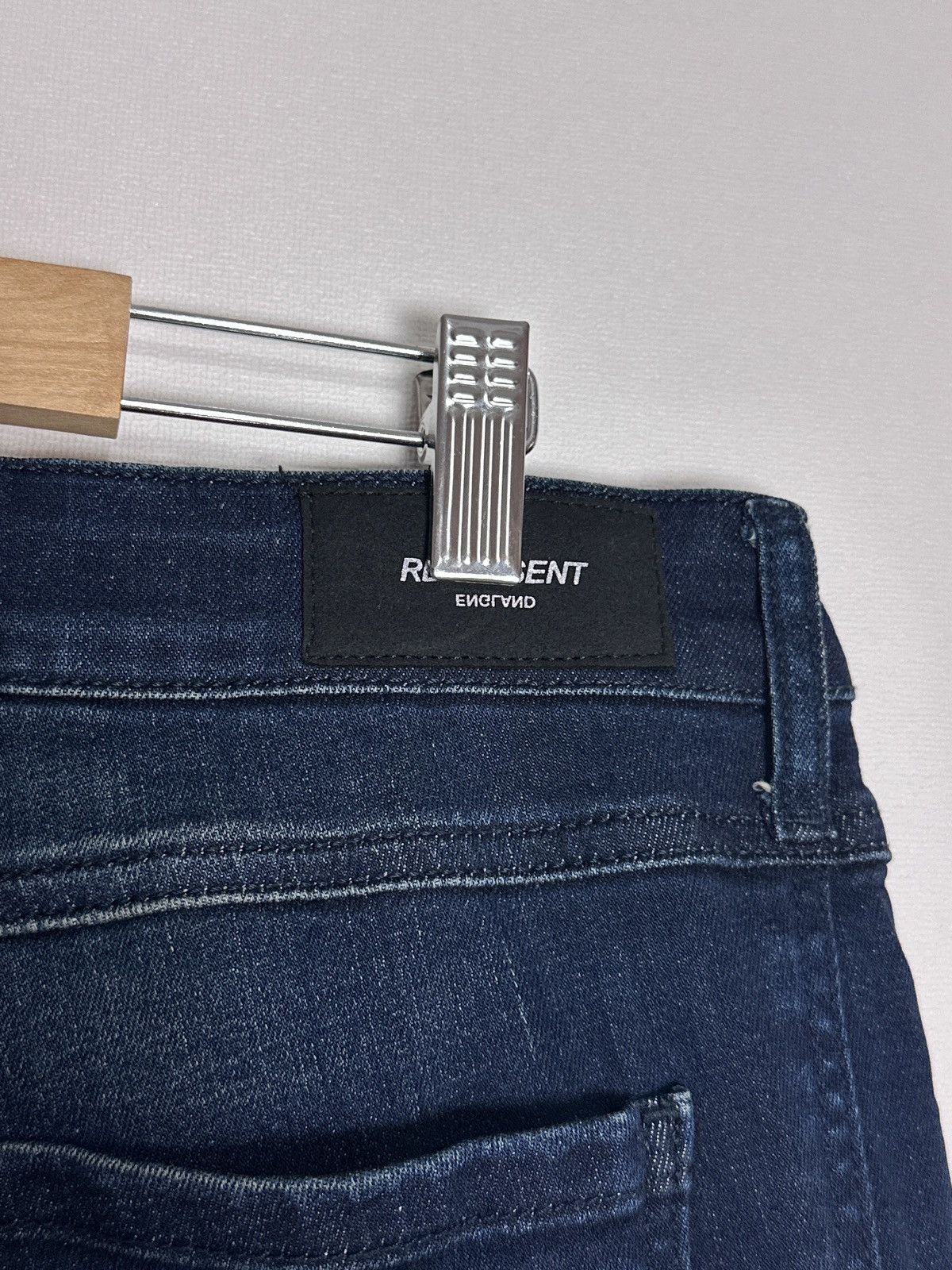 Represent Clo. Represent Biker Denim Paint Blue Jeans Size US 36 / EU 52 - 8 Thumbnail