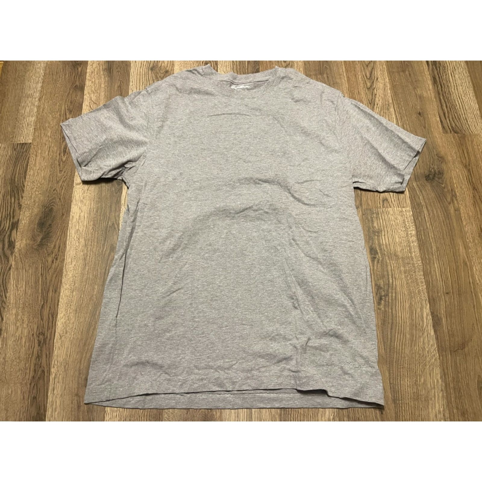 Eddie Bauer Eddie Bauer Shirt Men's Large Gray Short Sleeve Crew Neck T-Shirt Regular Fit Size US L / EU 52-54 / 3 - 2 Thumbnail