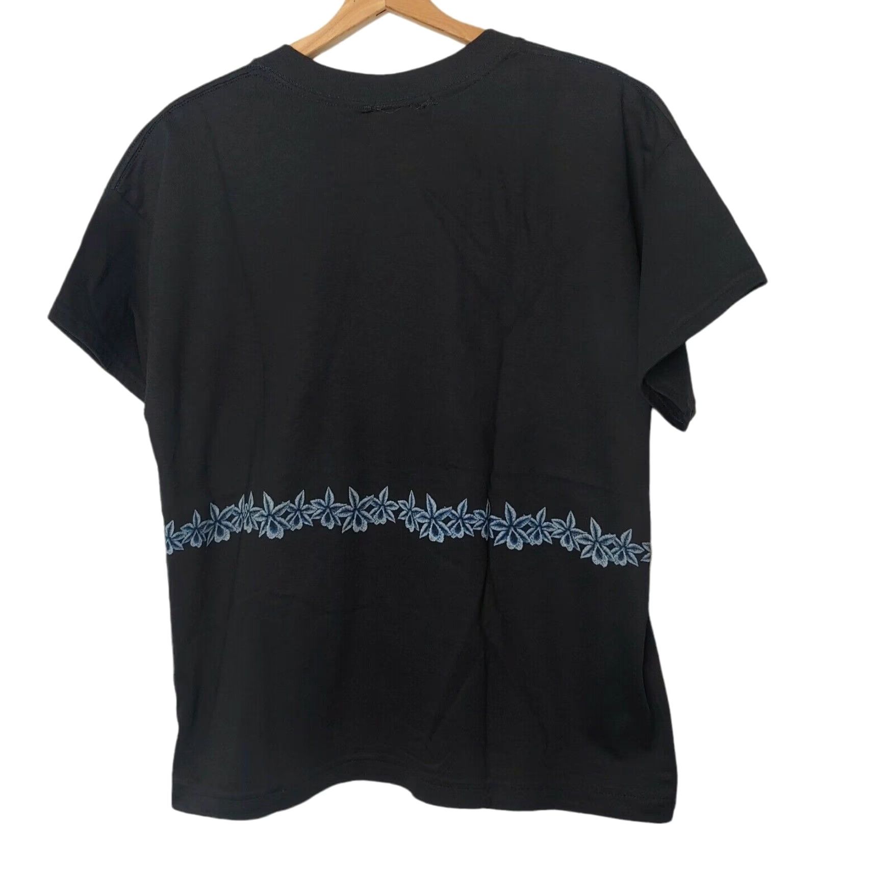 Vintage VINTAGE Maui Hawaiian Islands Single Stitch Womens XL T Shirt Black Surf READ Size XL / US 12-14 / IT 48-50 - 3 Thumbnail
