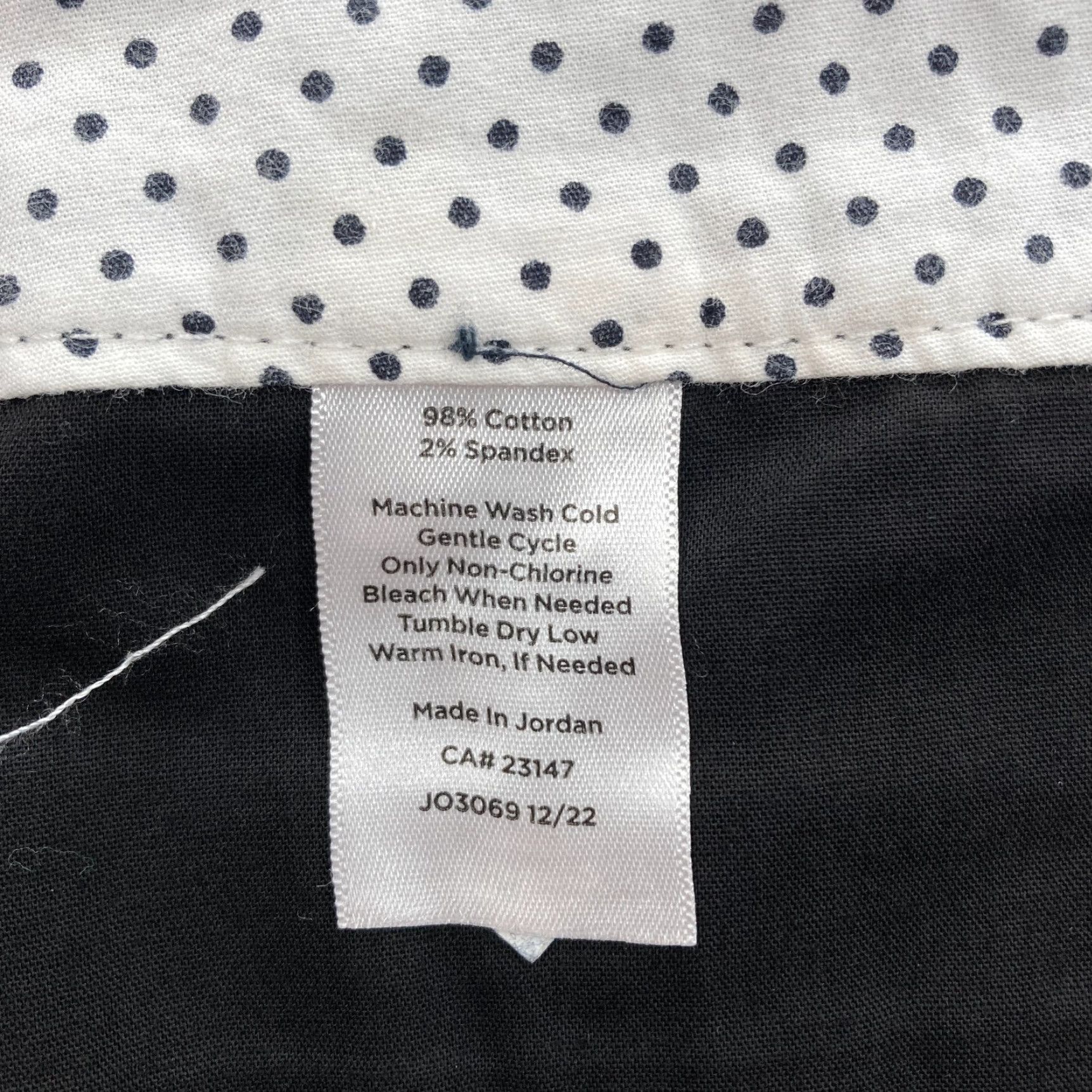 Talbots Talbots Skimmer Women's 16P Petite Black Stretch Fabric Slim Leg Cropped Size 26" / US 2 / IT 38 - 5 Thumbnail