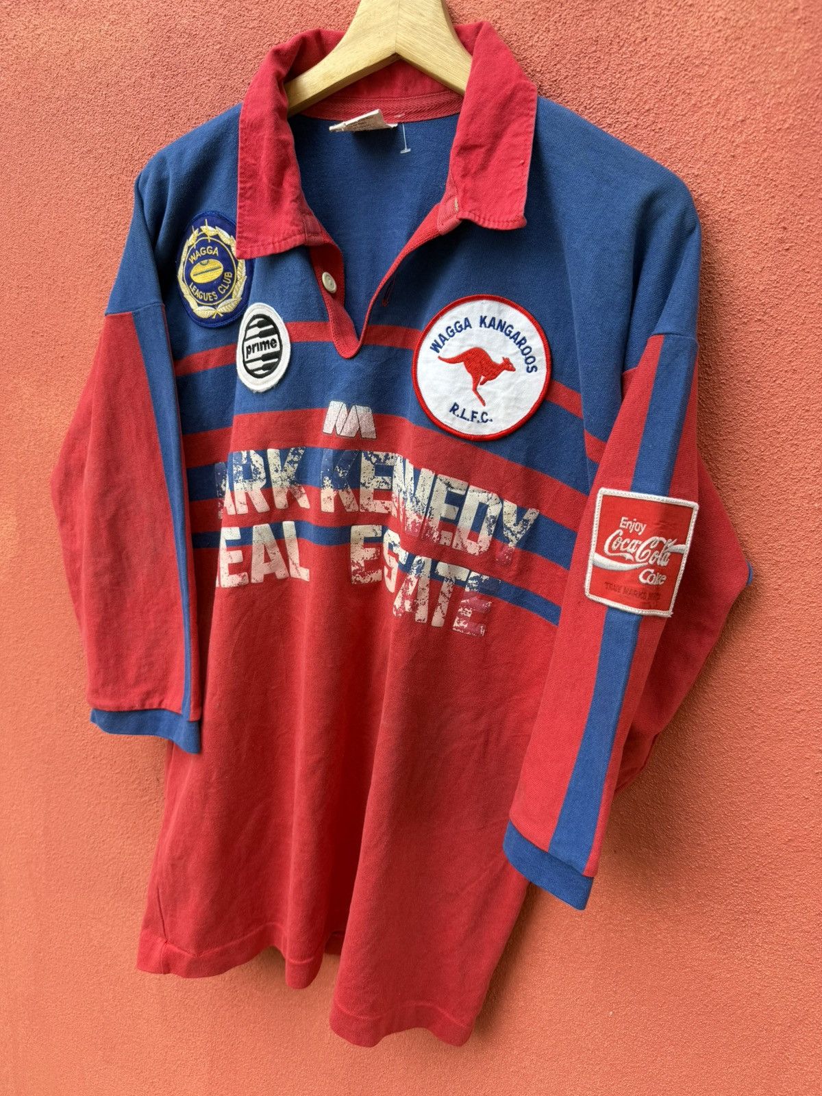 Other Vintage Rugby Wagga Kangaroos R.L.F.C. Size US XL / EU 56 / 4 - 2 Thumbnail