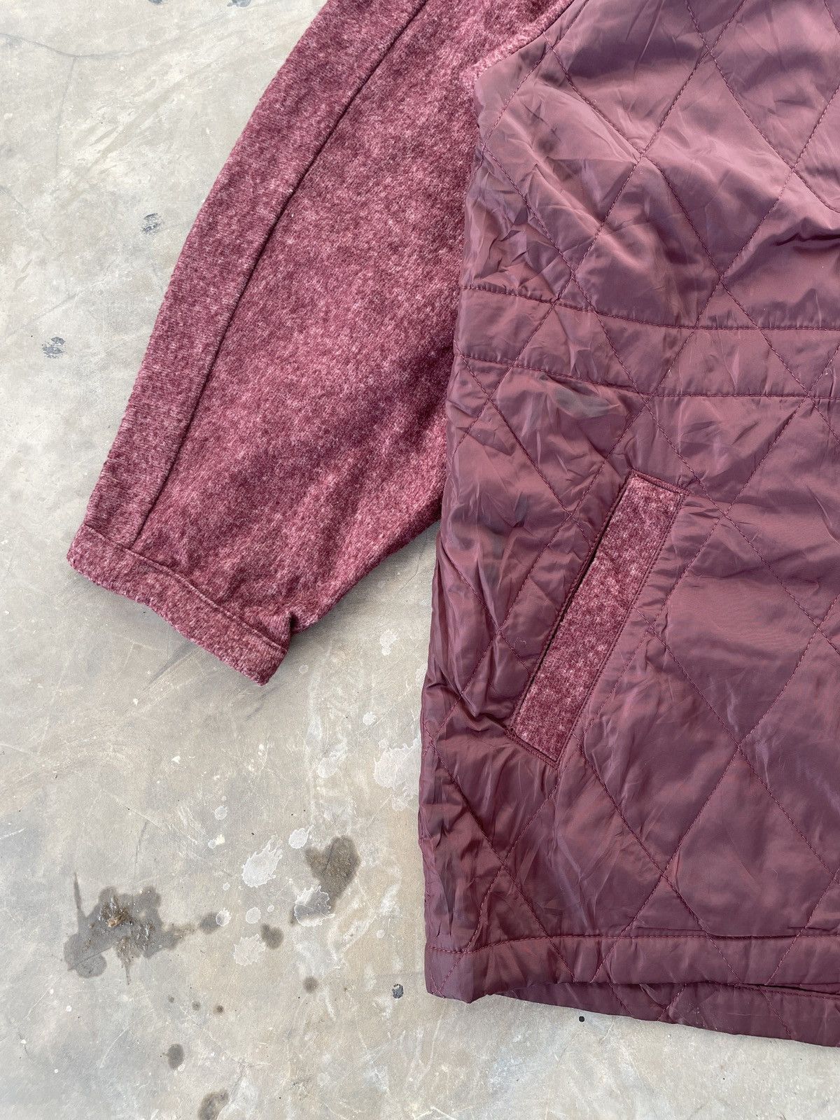 PERSON'S Japanese Brand Person’s Quilting Fleece Jacket Vintage Size M / US 6-8 / IT 42-44 - 5 Thumbnail