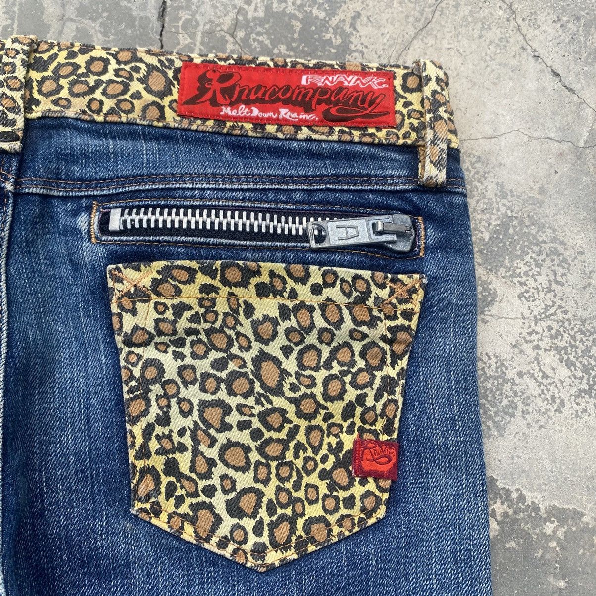 Hysteric Glamour × Japanese Brand × Seditionaries RNA INC Leopard Punk Jeans Size US 29 - 8 Thumbnail