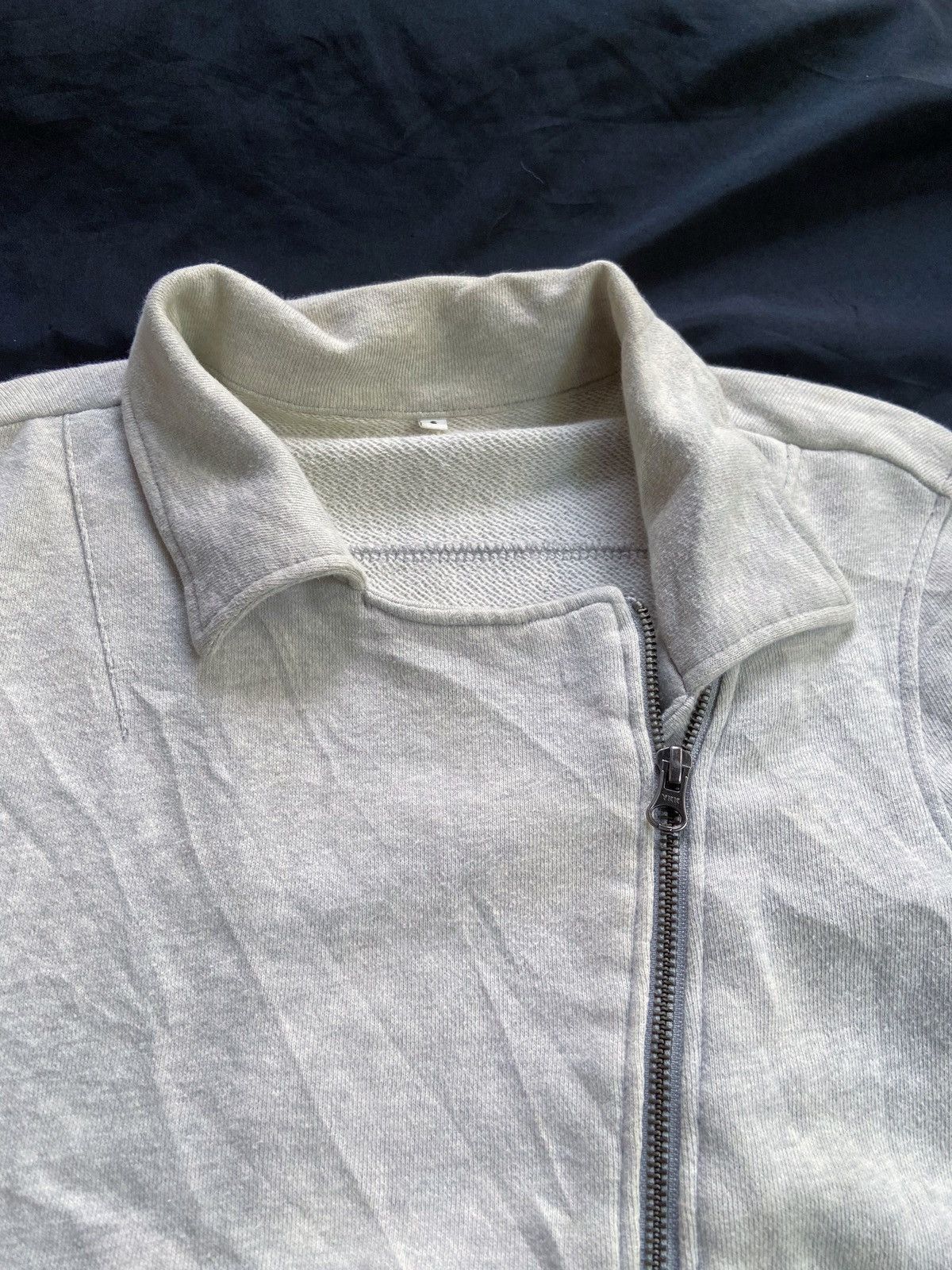 Japanese Brand MUJI U.S ASYMMETRICAL ZIP STYLE COTTON JACKET Size US S / EU 44-46 / 1 - 7 Thumbnail