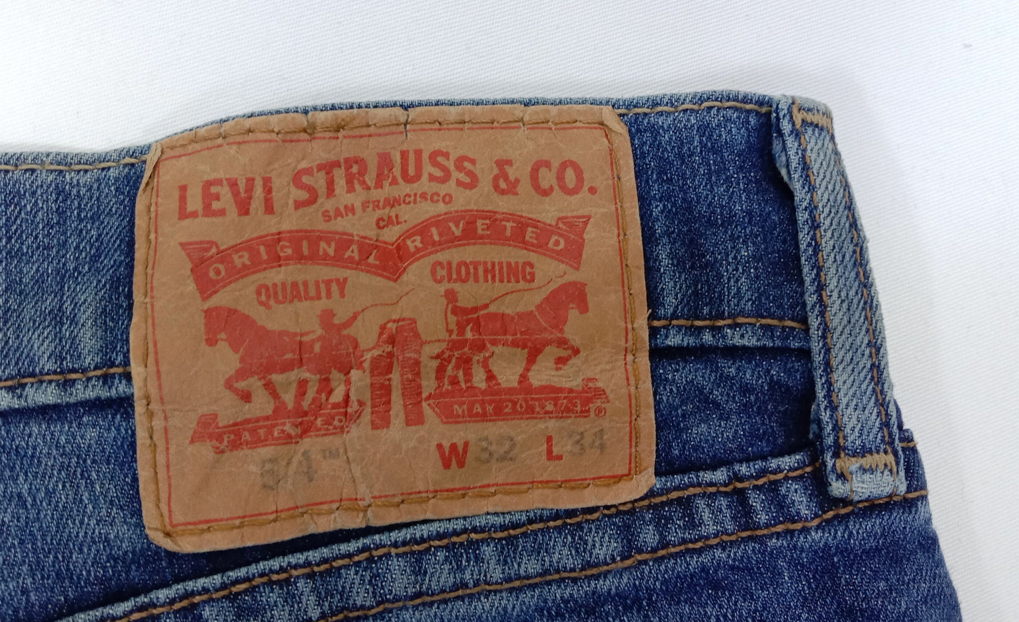 Levi's Vintage Levi's 514 Jeans Earth Tone Distressed Denim Size US 32 / EU 48 - 15 Thumbnail
