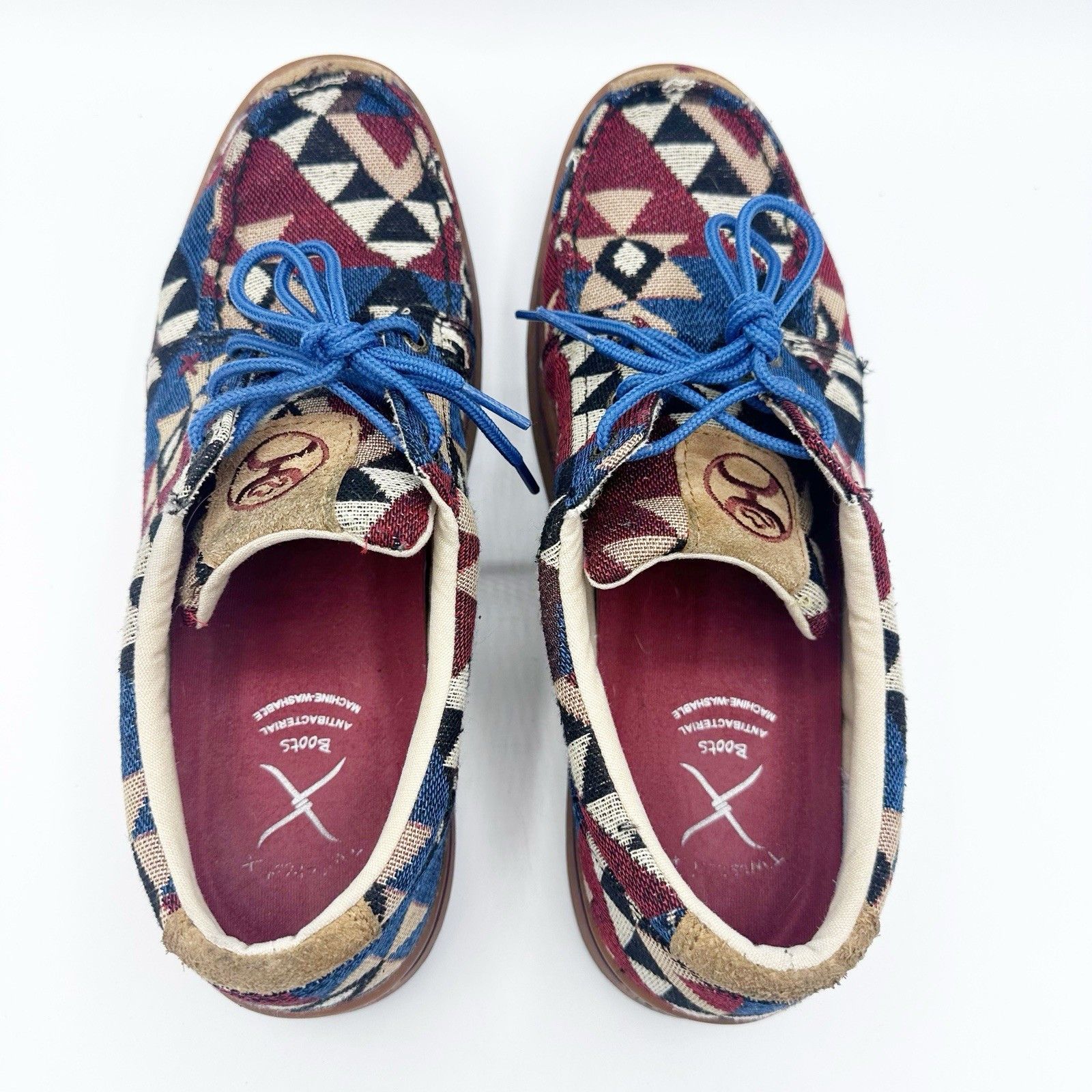 Twisted X Twisted X Hooey Lopers Western Graphic Aztec Pattern Canvas Size US 10 / EU 43 - 8 Thumbnail