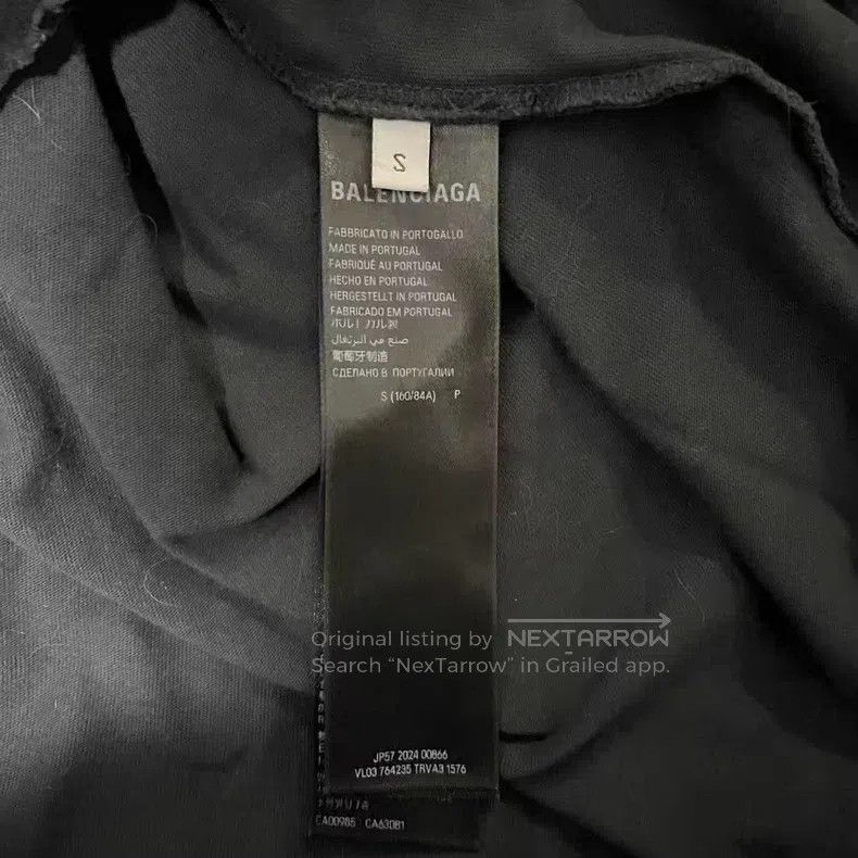 Balenciaga Balenciaga Sanskrit destroyed short-sleeve Size US S / EU 44-46 / 1 - 4 Thumbnail