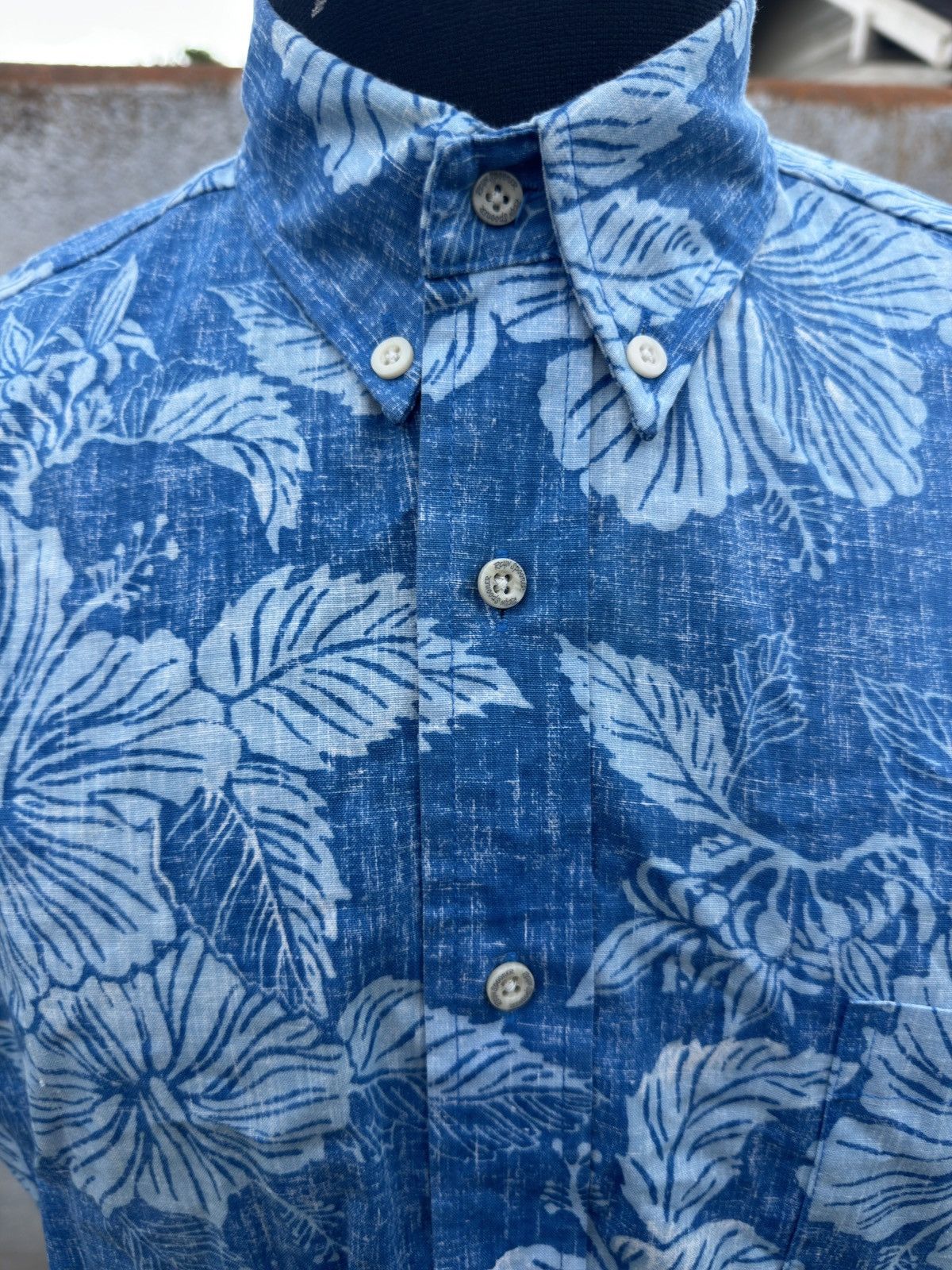 Reyn Spooner PreOwned Reyn Spooner Classic Hawaiian Shirt Blue Men's S Size US S / EU 44-46 / 1 - 3 Thumbnail