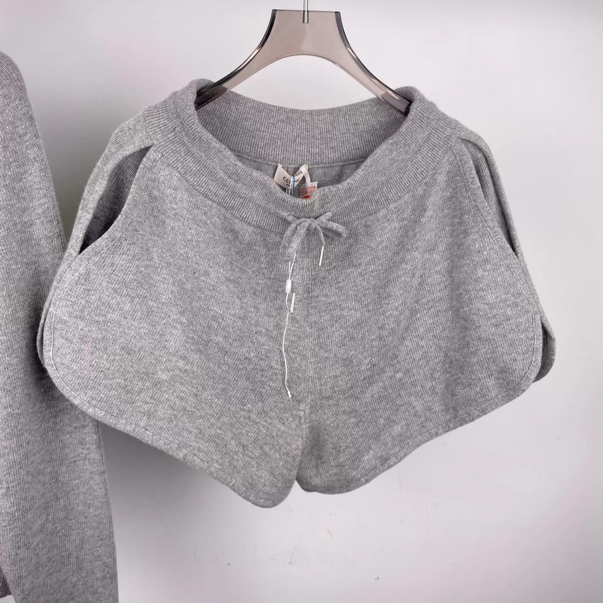 Celine Celine Women's Gray Knit Set M Size M / US 6-8 / IT 42-44 - 3 Thumbnail