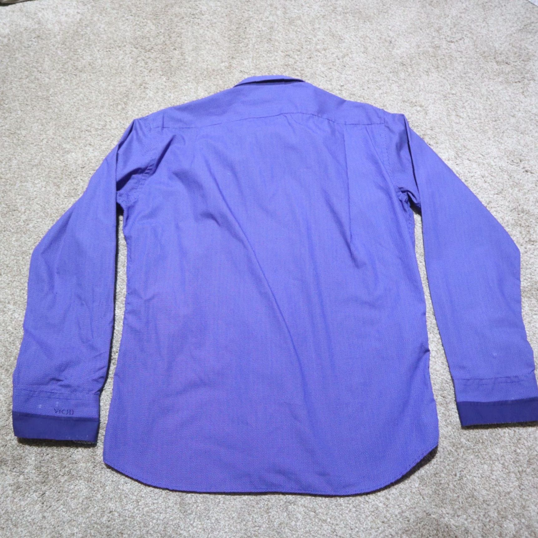 Polo Ralph Lauren VINTAGE Polo Ralph Lauren Shirt Adult Large Navy Blue Button-Down Long Sleeve Mens Size US L / EU 52-54 / 3 - 8 Thumbnail