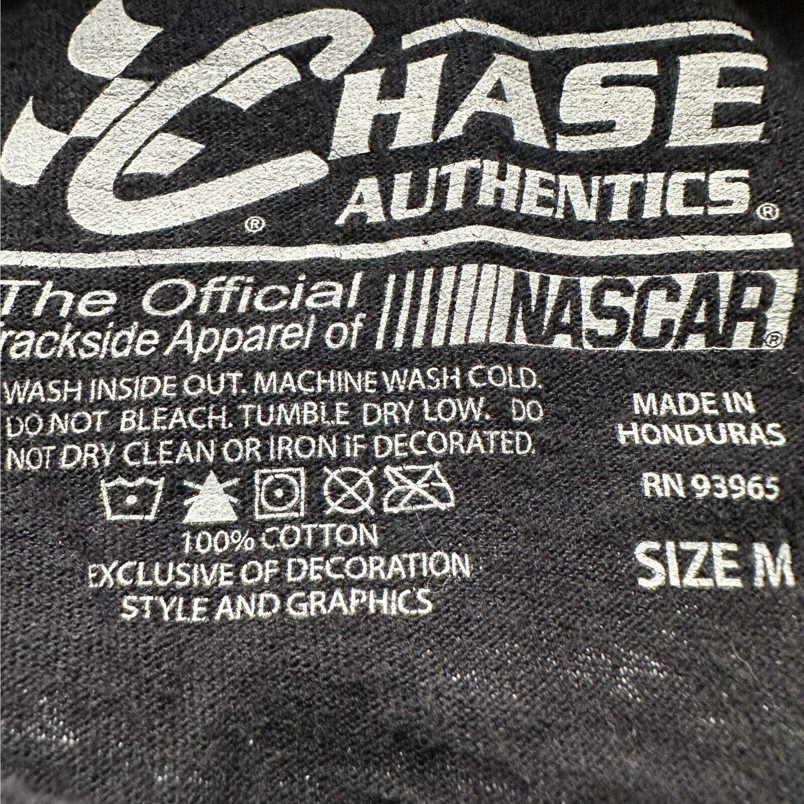 Chase Authentics Chase Authentics Bristol Fight Finish NASCAR T-Shirt Mens M Size US M / EU 48-50 / 2 - 8 Thumbnail