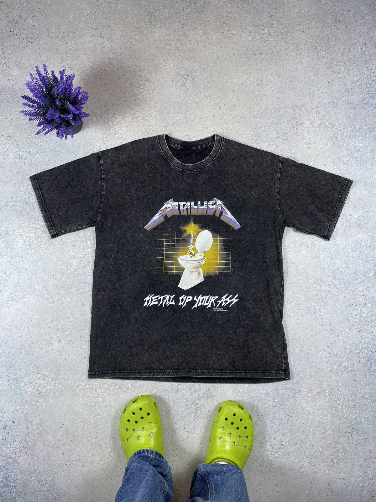Band Tees Metallica Metal Up Your Ass T Shirt Size Medium Size US M / EU 48-50 / 2 - 2 Thumbnail
