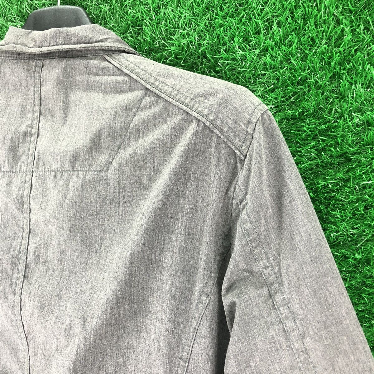 Japanese Brand Vintage Mossimo Zipper Jacket Quater Sleeve Size US S / EU 44-46 / 1 - 5 Thumbnail