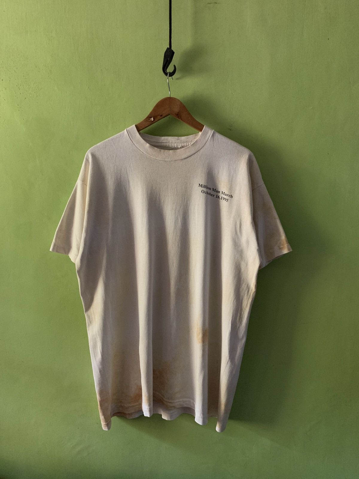 Other Vintage 1995 Million Man March historical tee Size US XL / EU 56 / 4 - 4 Thumbnail