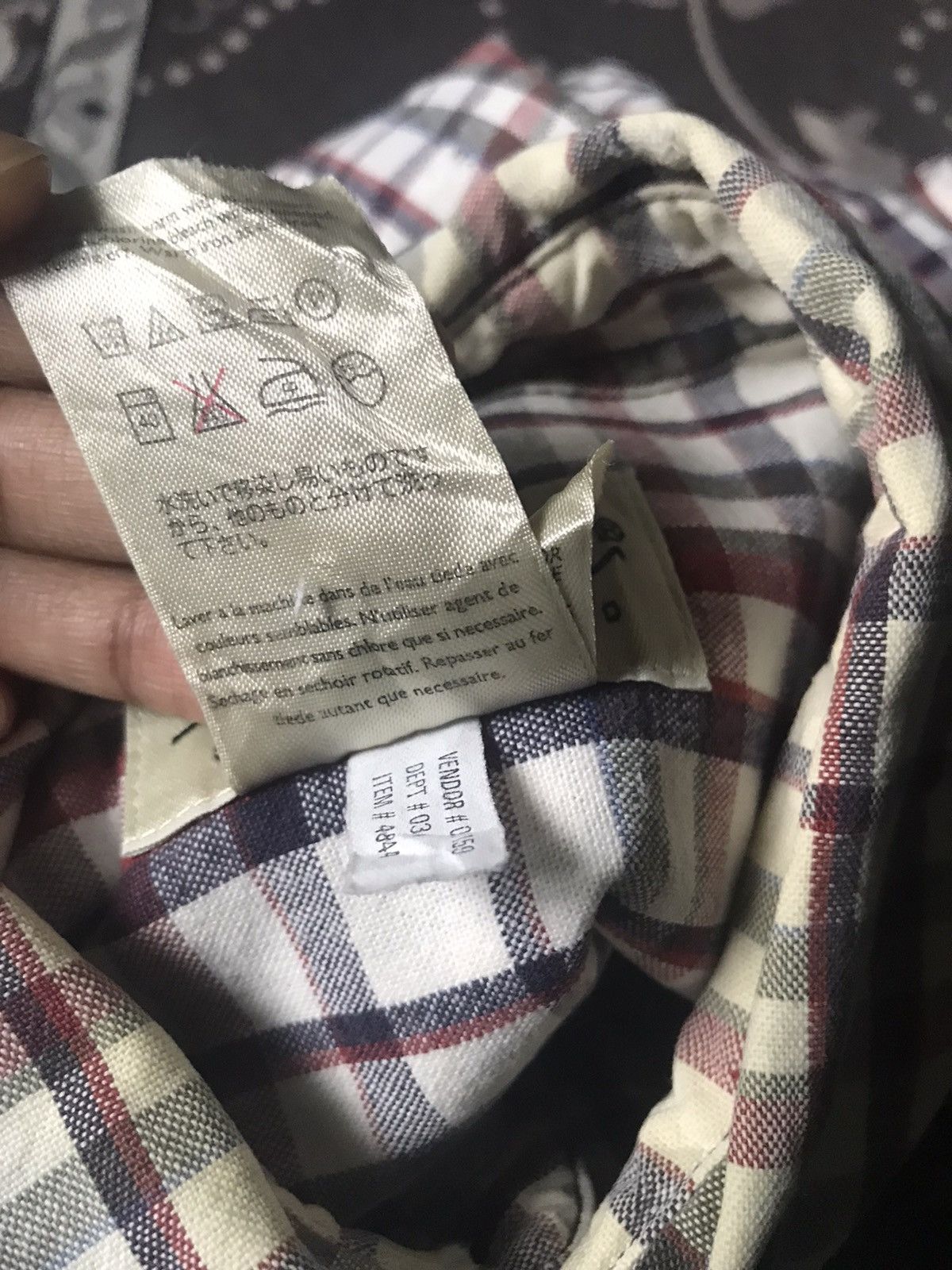 Eddie Bauer Japanese Brand Eddie Bauer Plaid Tartan Flannel Shirt Size US L / EU 52-54 / 3 - 7 Thumbnail