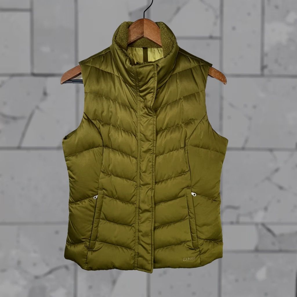 Eddie Bauer Eddie Bauer Jacket Womens S Green Puffer Vest EB550 Fill Zip Premium Goose Down Size S / US 4 / IT 40 - 1 Thumbnail