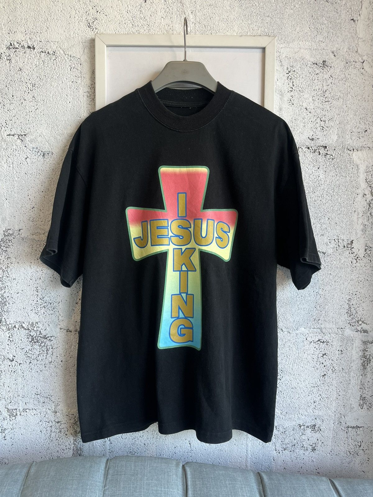 Designer × Kanye West Kanye West AWGE FOR JESUS IS KING collection Tshirt Size US XL / EU 56 / 4 - 2 Thumbnail