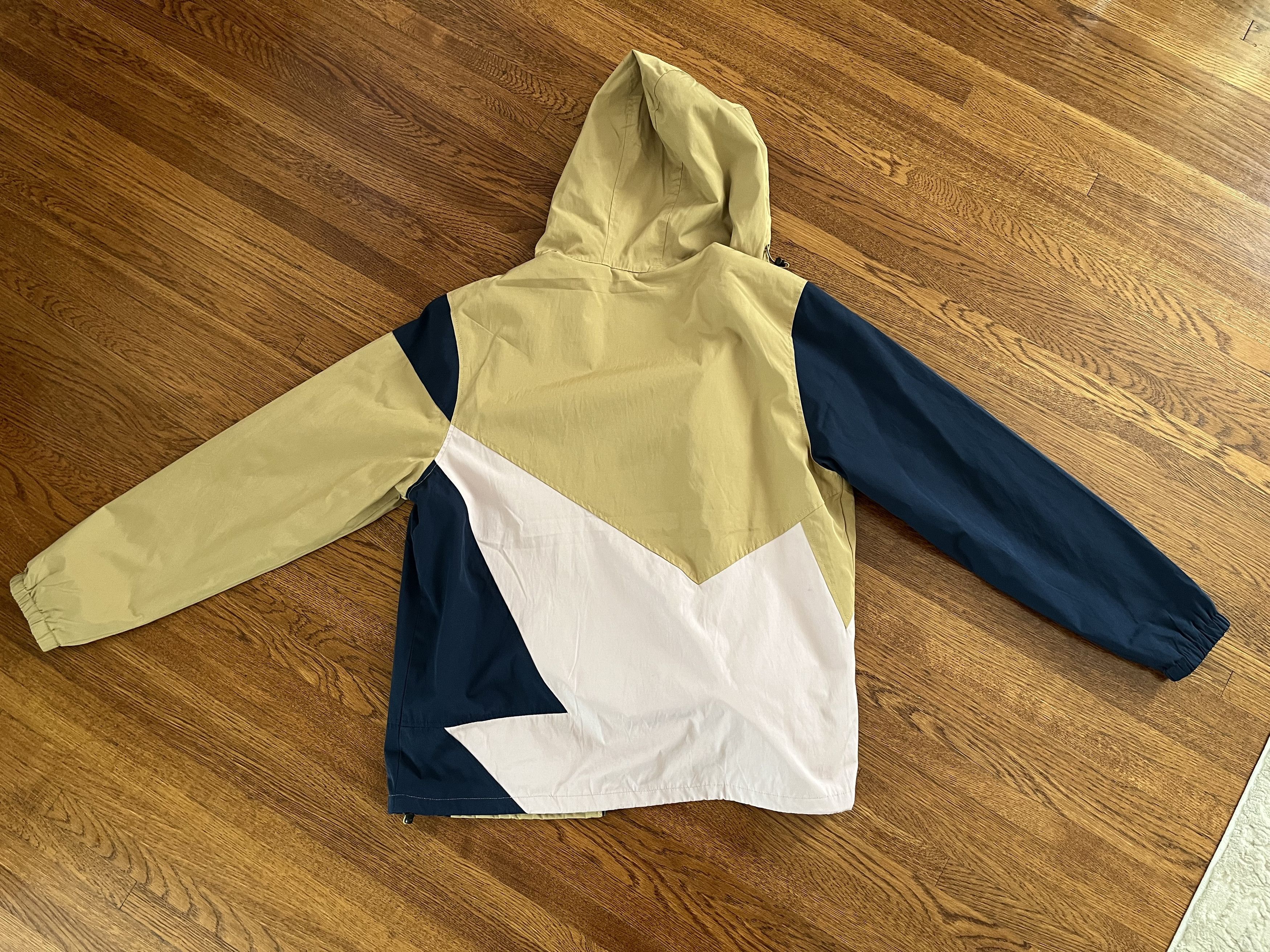 The Hundreds The Hundreds Ignite Windbreaker Jacket in Beige - New W Tags Size US L / EU 52-54 / 3 - 4 Thumbnail