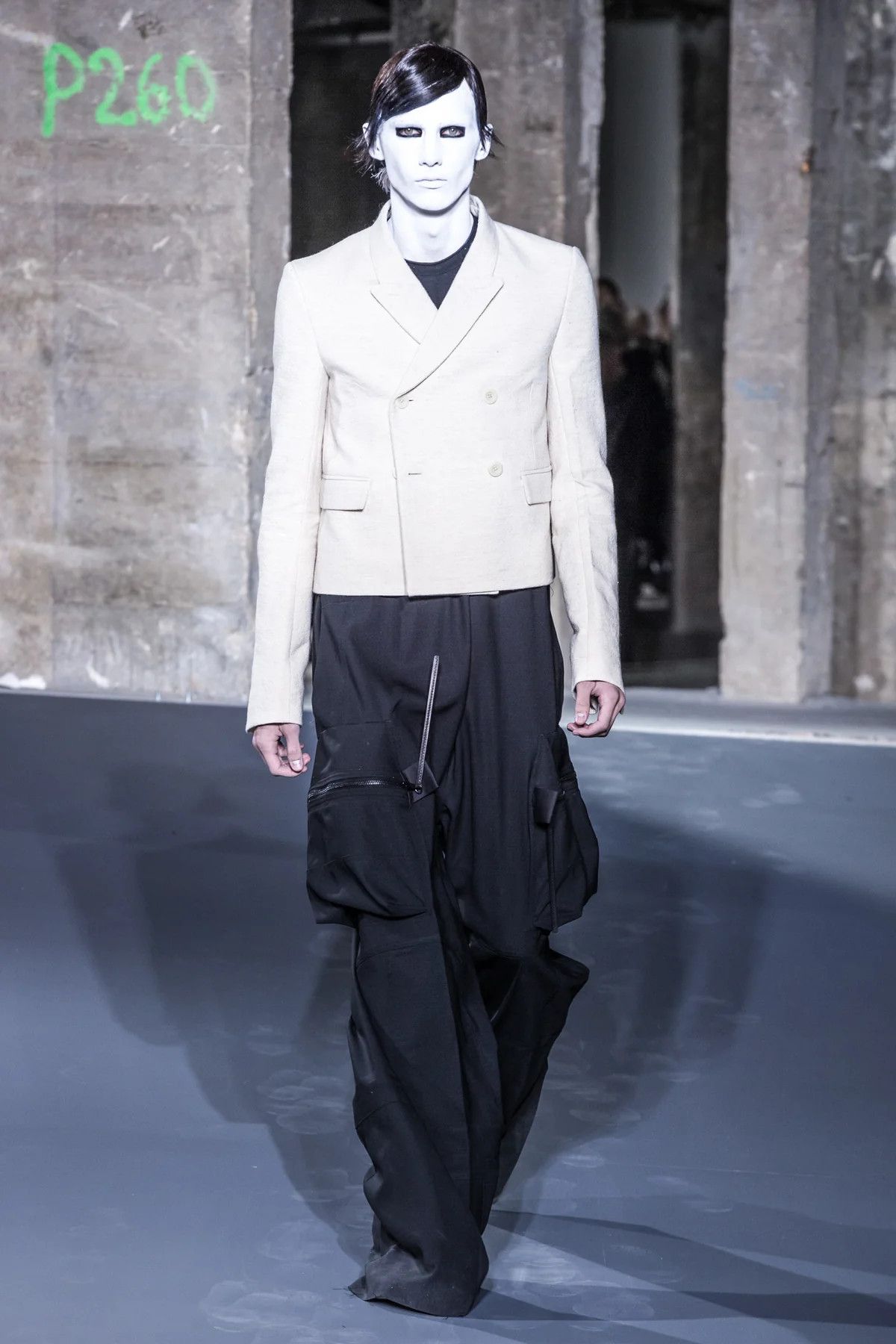 Rick Owens F/W 16 "MASTODON" Wool & Linen Runway JMF Blazer Rick Owens Size US M / EU 48-50 / 2 - 18 Thumbnail