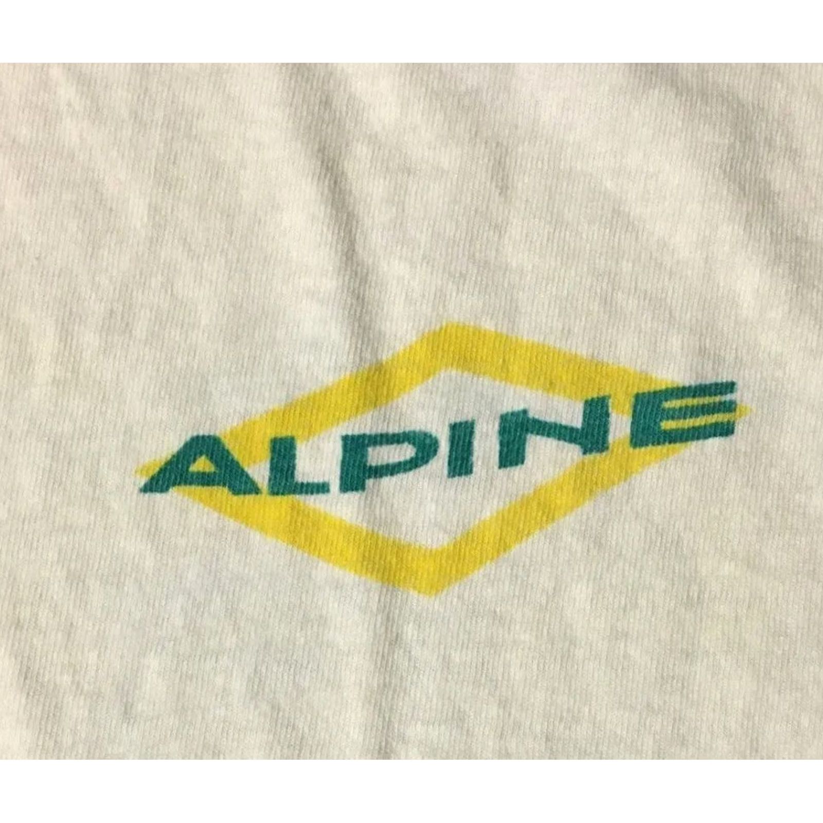 Vintage VINTAGE Alpine Cigarettes Tank Top T-Shirt M White Sleeveless Distressed 90s Grunge Smoking Vaporwave Single Stitch Men US Modern Era Size US M / EU 48-50 / 2 - 4 Thumbnail