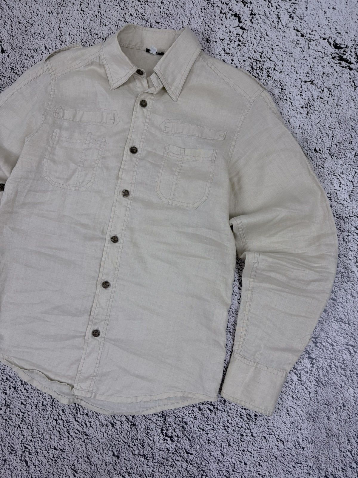 Dolce & Gabbana Archive D&G Dolce & Gabbana Y2K Military Safari Shirt Japan Size US M / EU 48-50 / 2 - 3 Thumbnail