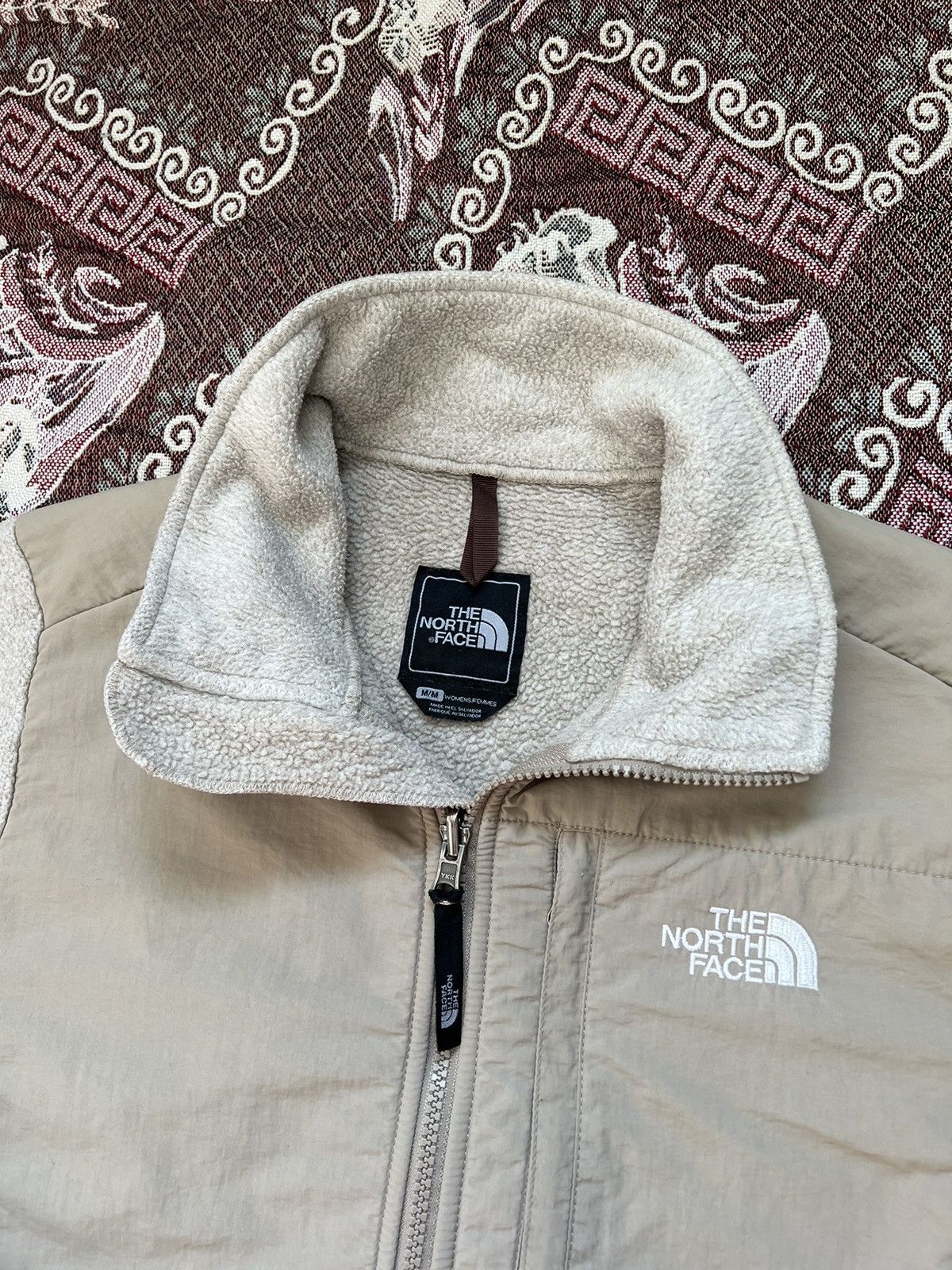 The North Face × Vintage Vintage The North Face Fleece Denali Zip Up Womens Size M / US 6-8 / IT 42-44 - 4 Thumbnail