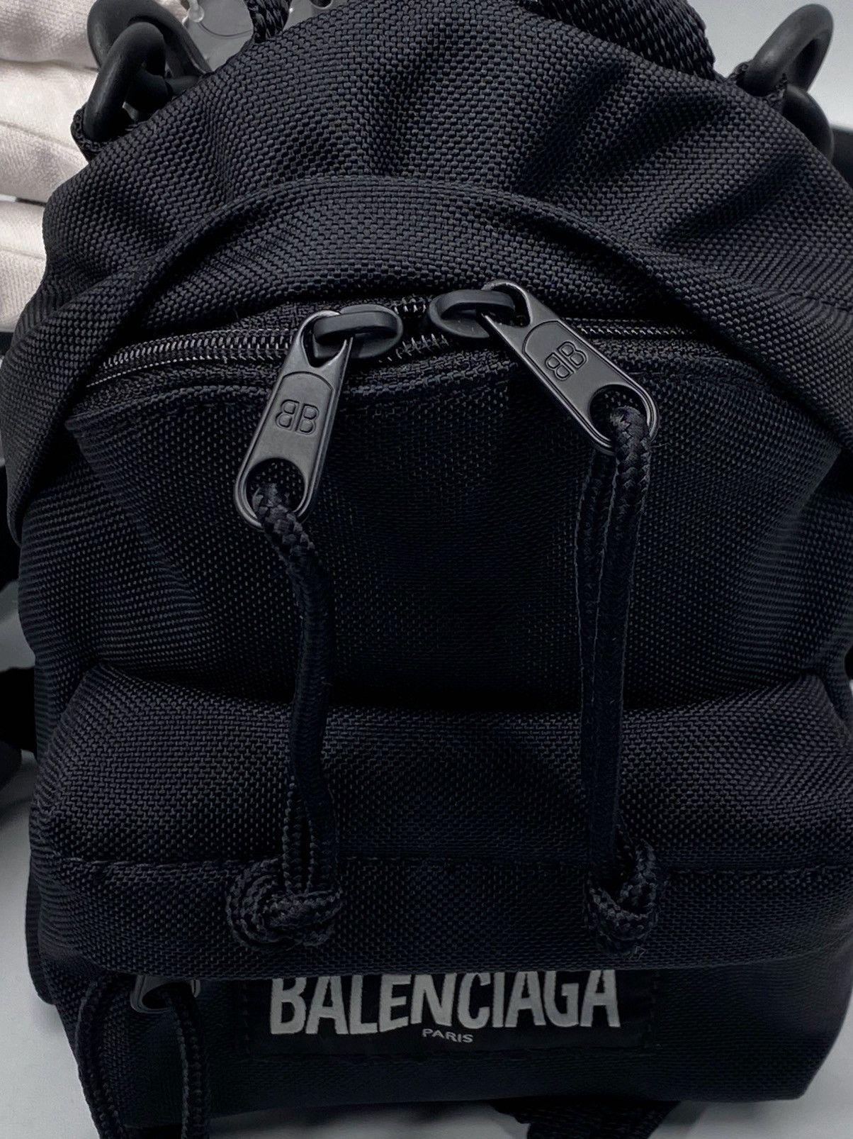 Balenciaga Balenciaga Black Nylon Mini Backpack Bag Size ONE SIZE - 7 Thumbnail