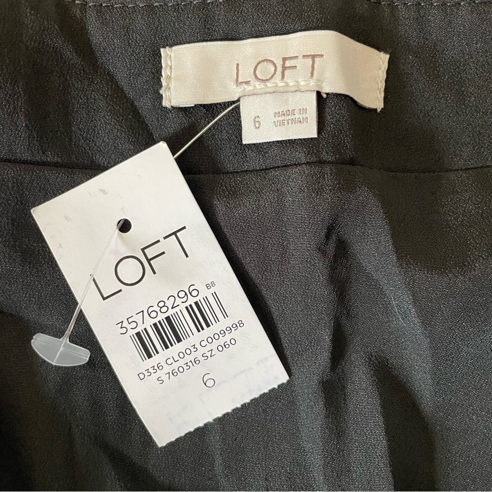 Loft Sequin Seamed Skirt 6 Size 28" / US 6 / IT 42 - 10 Thumbnail