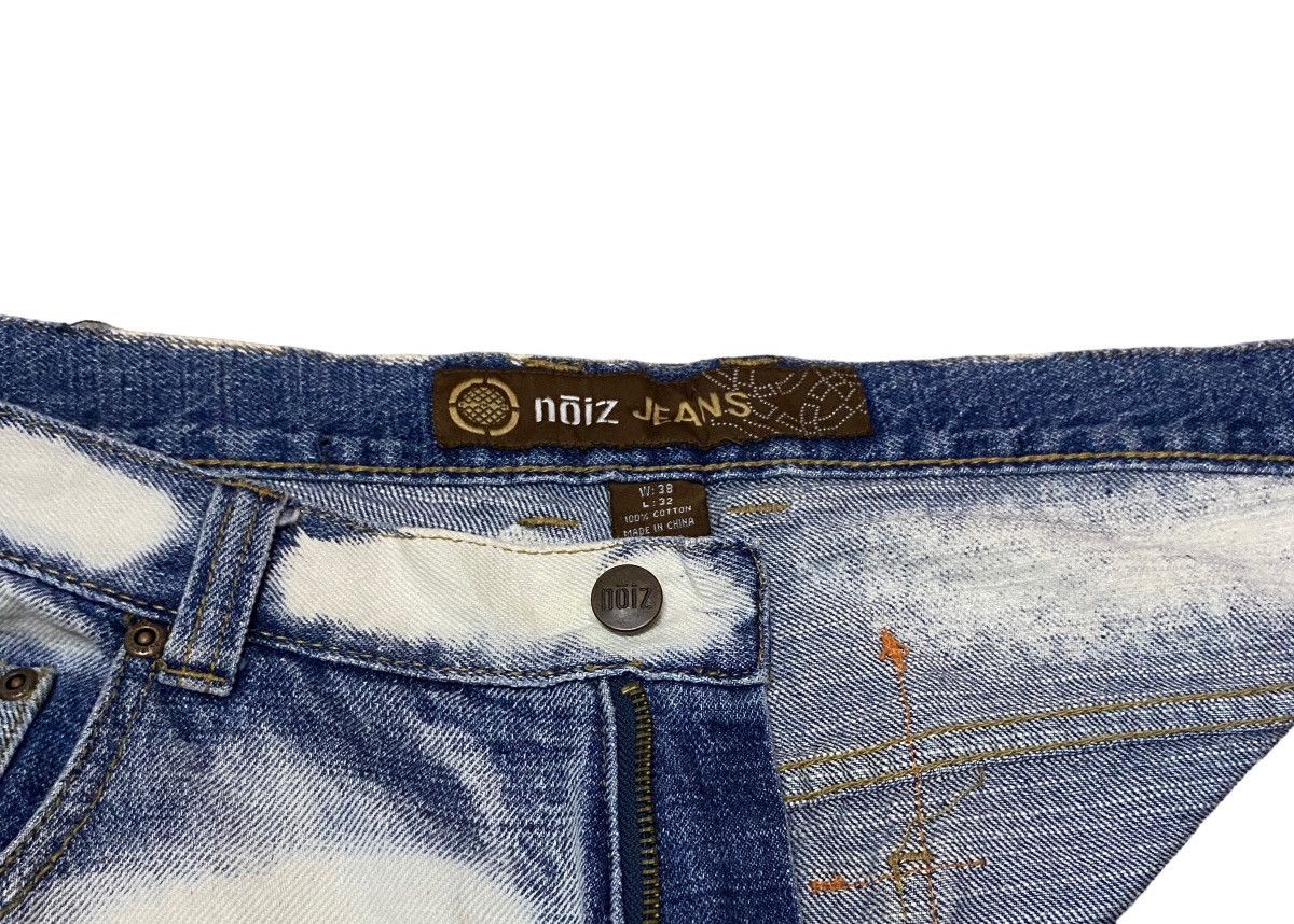 If Six Was Nine Rare Design Vintage Noiz Rapper Hip Hop Baggy Jeans 2000s Size US 38 / EU 54 - 7 Thumbnail