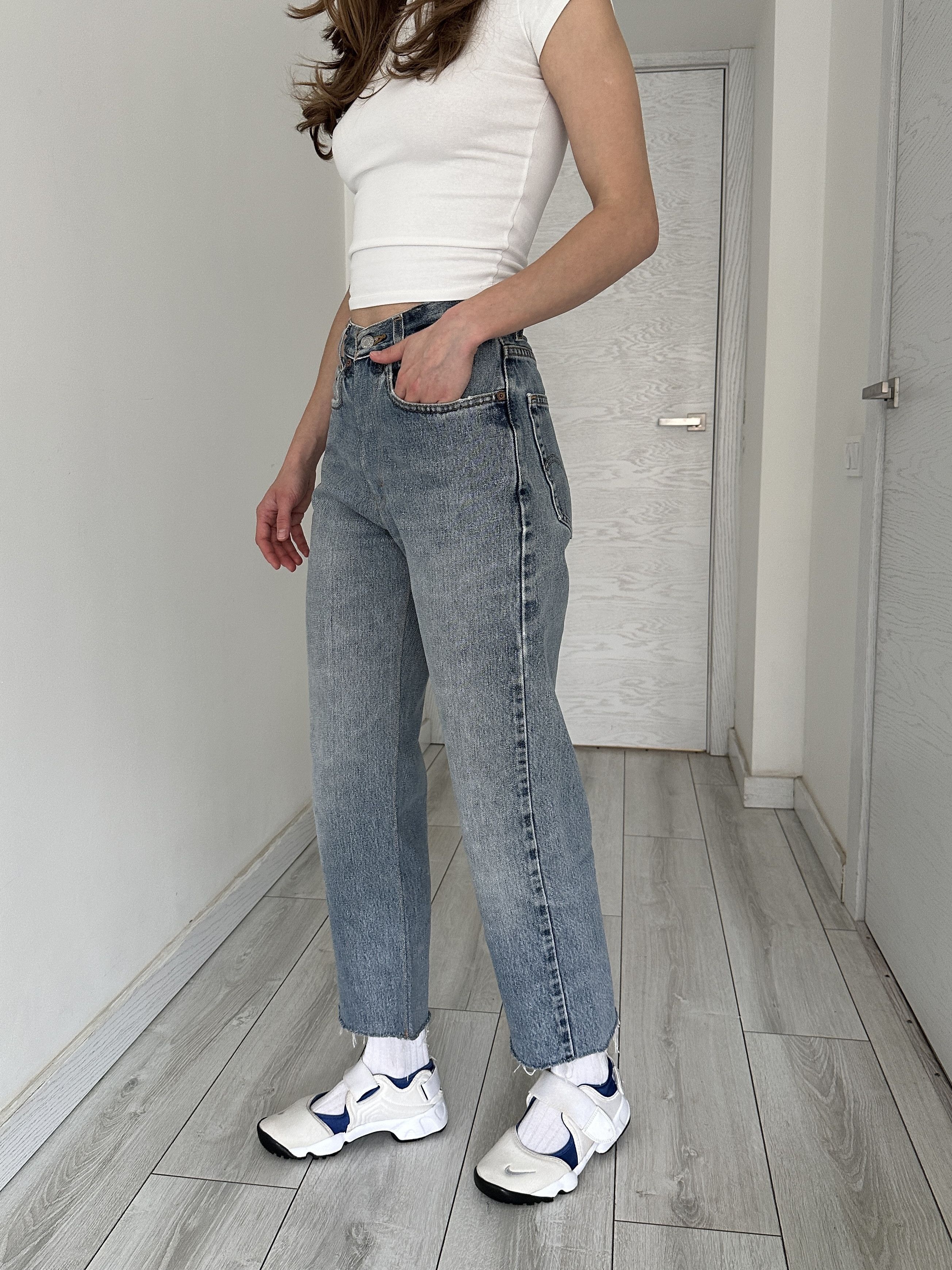 Levi's Vintage Levi's Flared Blue Denim Jeans Size 25" / US 0 / IT 36 - 4 Thumbnail