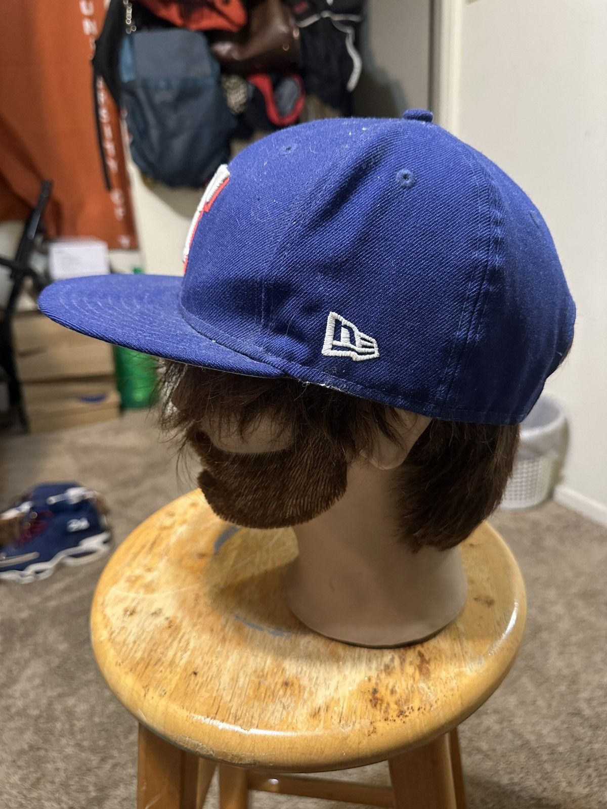 MLB × New Era × Vintage Vintage MLB Texas Rangers “blue” hat 90s Size ONE SIZE - 5 Thumbnail