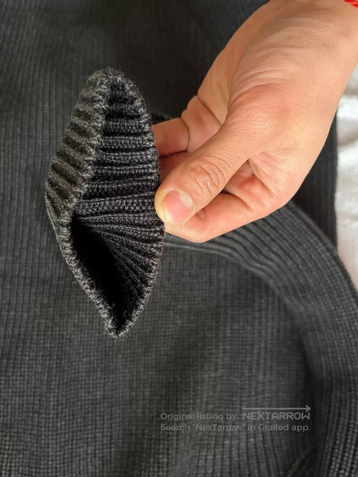 Yohji Yamamoto YOHJI YAMAMOTO Men's Wool Sweater. Size US L / EU 52-54 / 3 - 4 Thumbnail