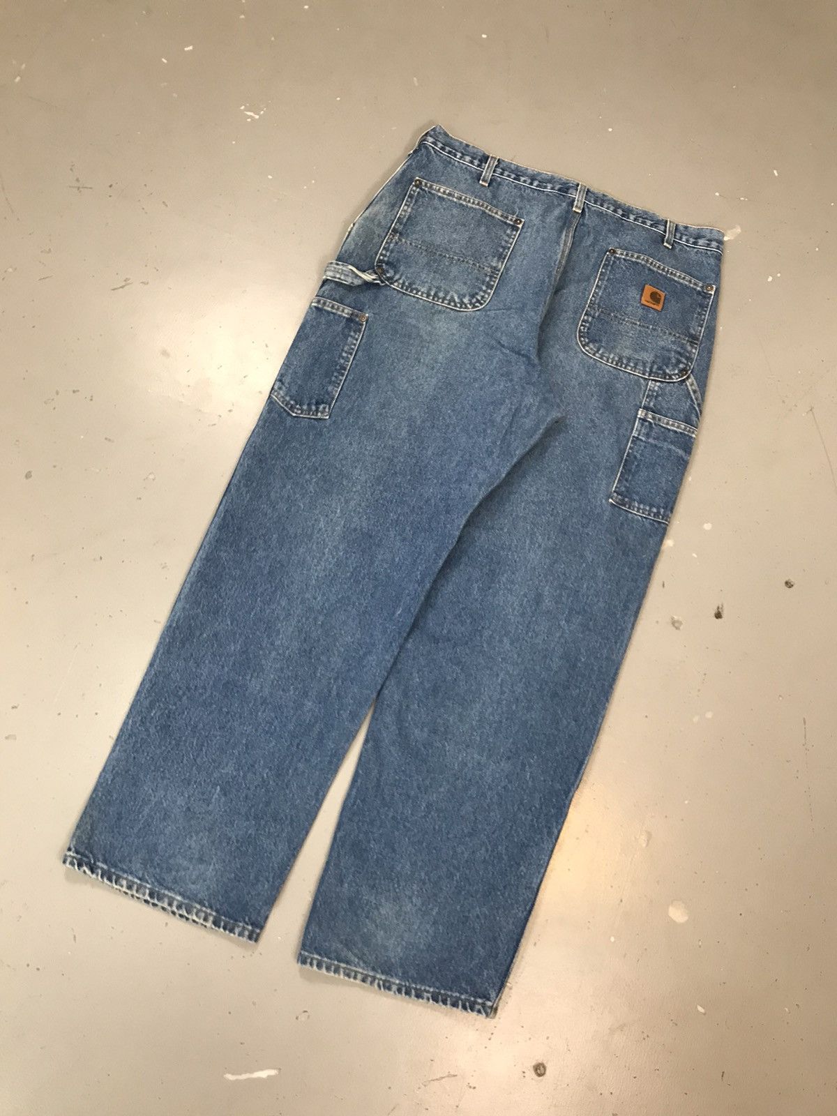 Carhartt × Vintage Vintage Carhartt B73 DST double knee denim Size US 40 / EU 56 - 7 Thumbnail